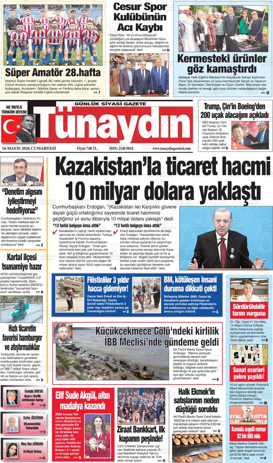 Istanbul Tunaydin 16.05.2026