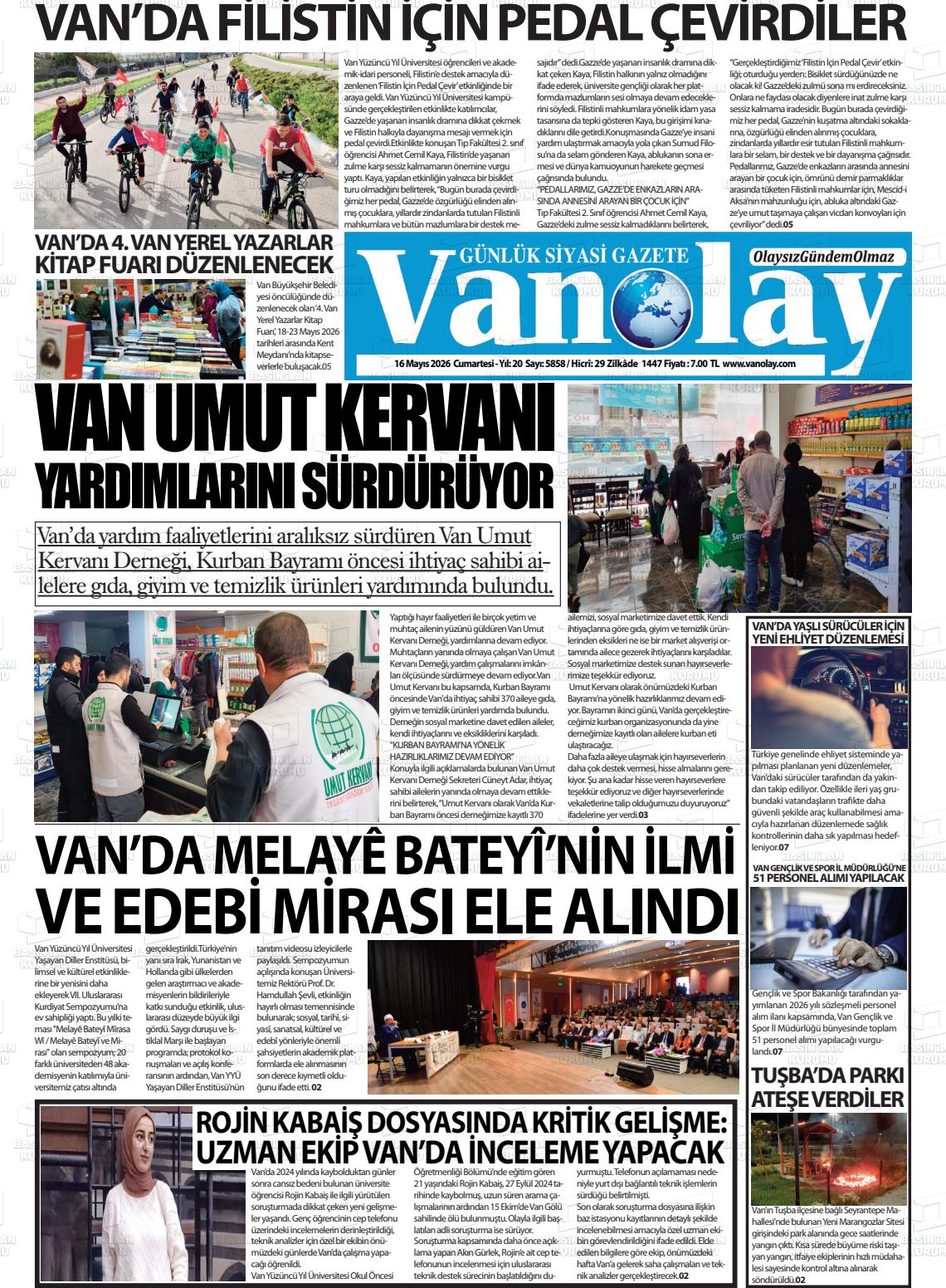 Van Olay 16.05.2026