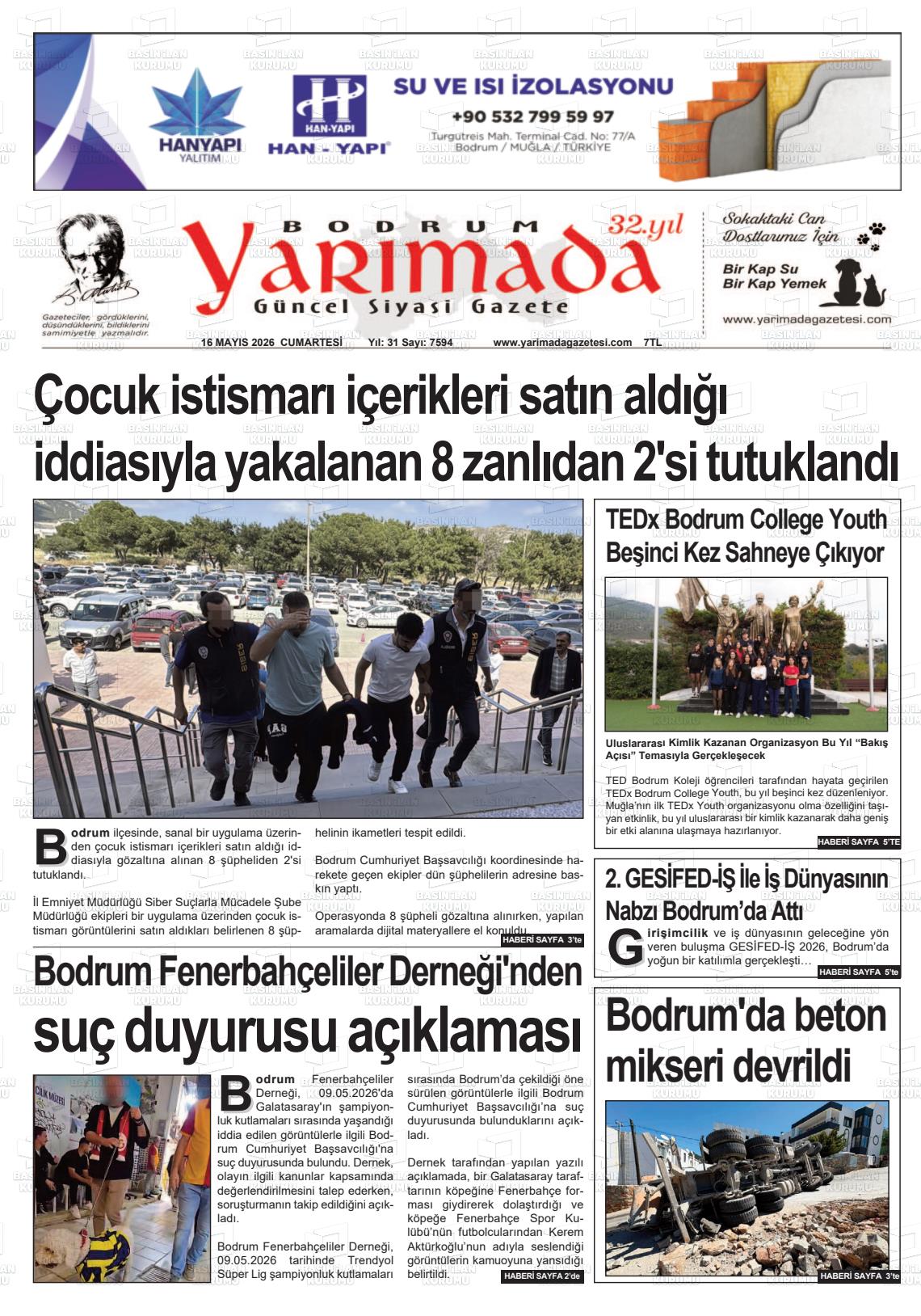 Mugla Yarimada 16.05.2026