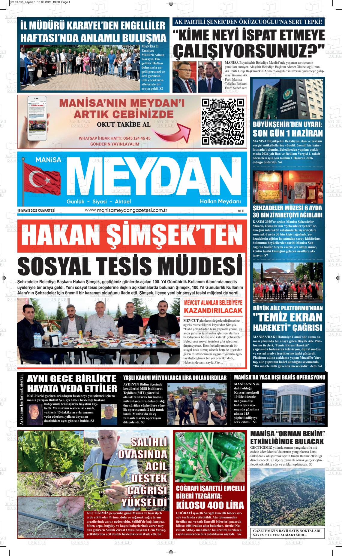 Manisa Yeni 16.05.2026