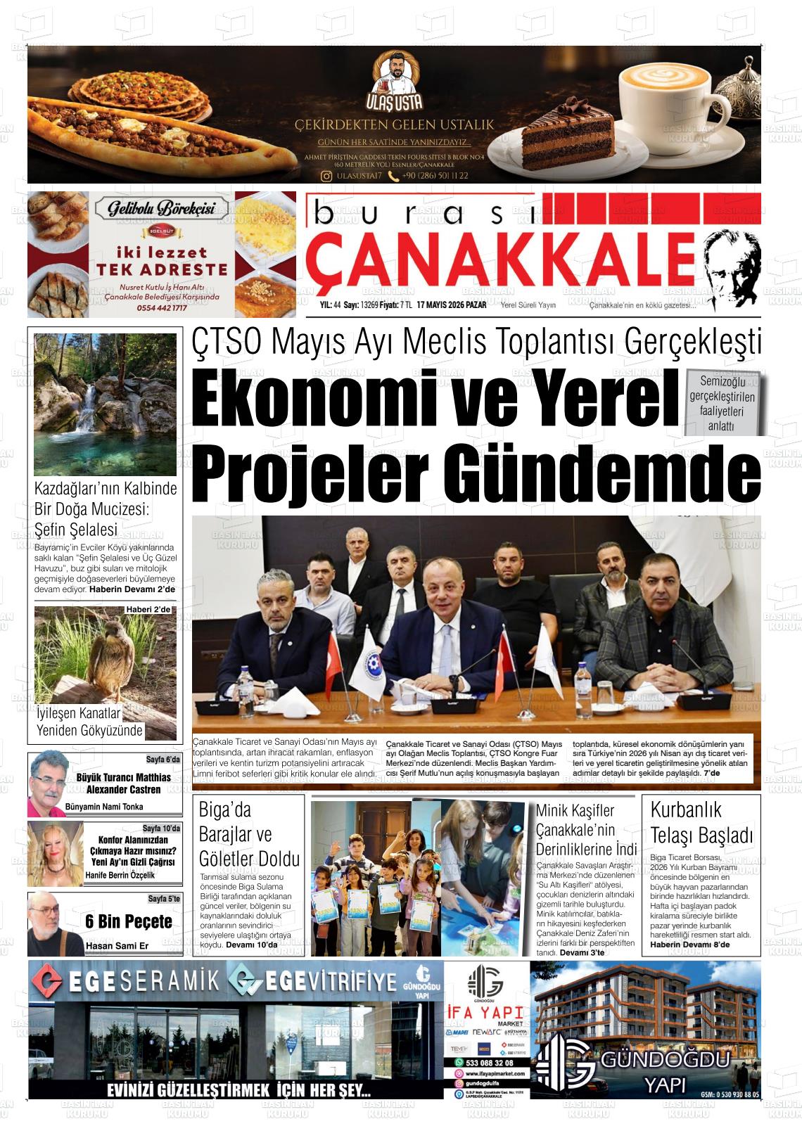 Canakkale Burasi 17.05.2026