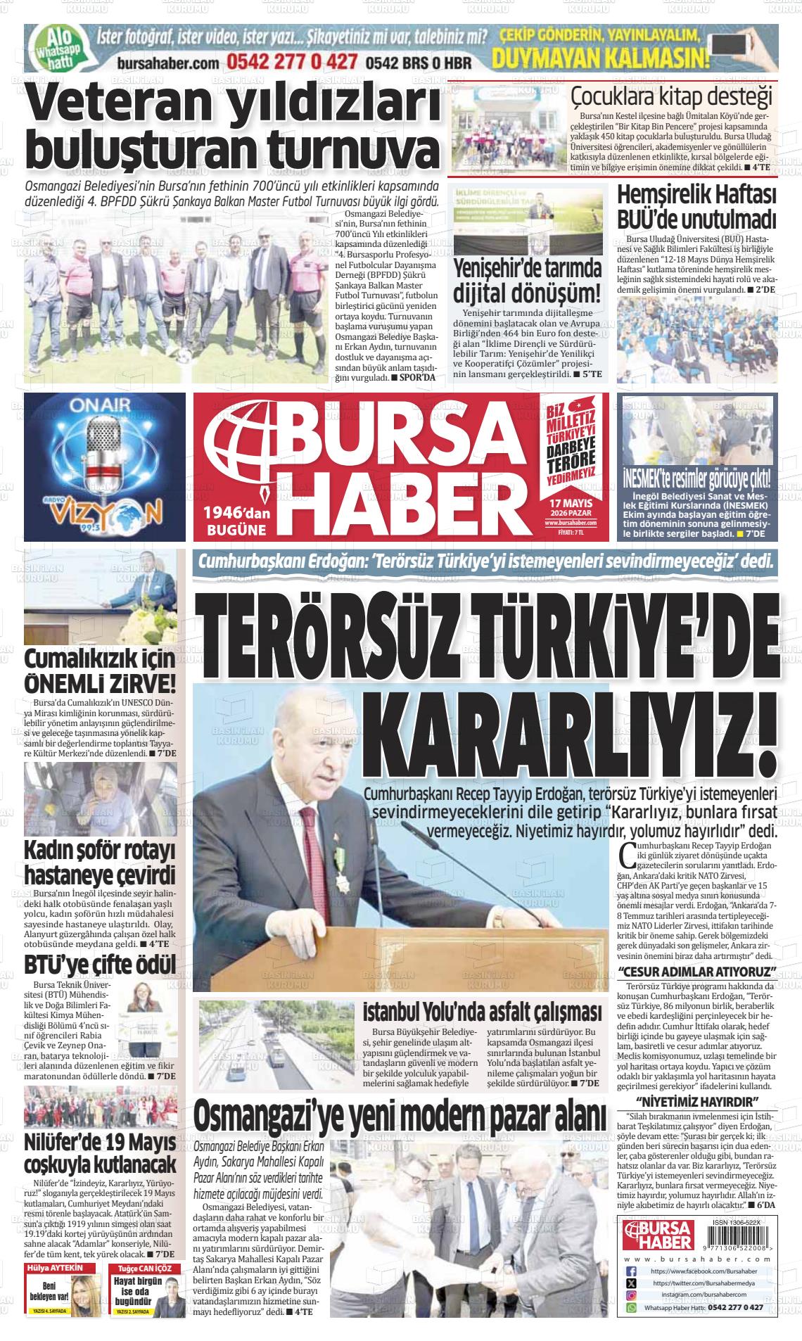 Bursa Haber 17.05.2026