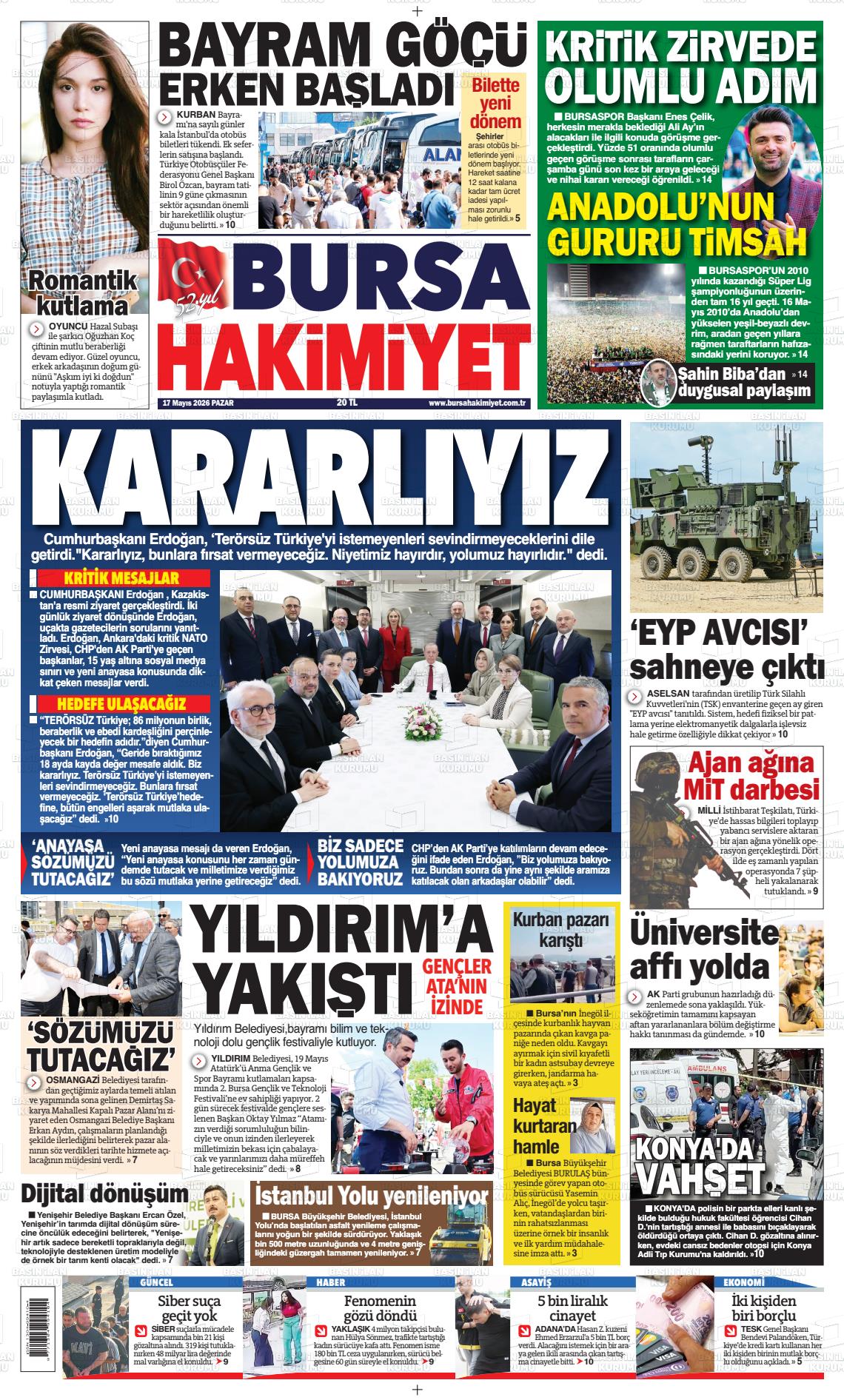 Bursa Hakimiyet 17.05.2026