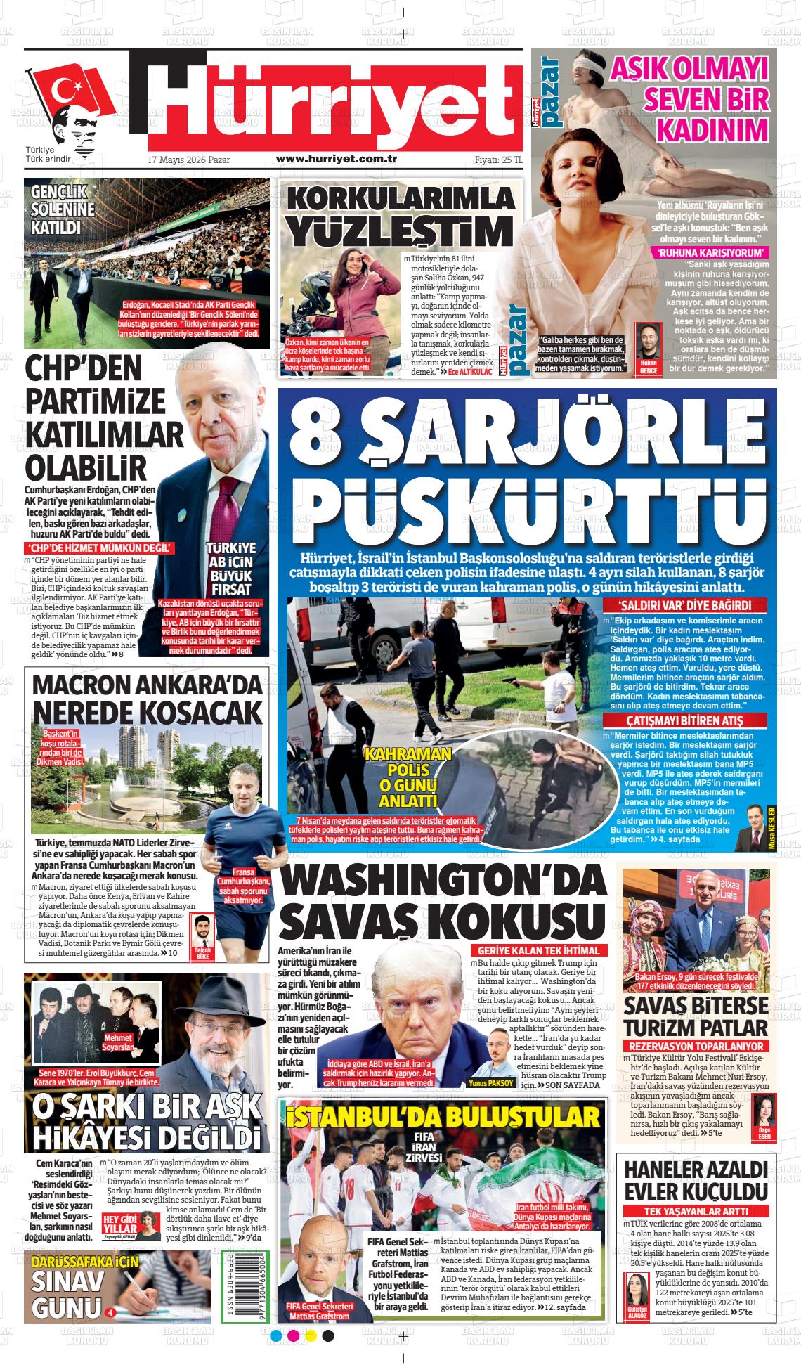 Hürriyet Gazetesi 17.05.2026