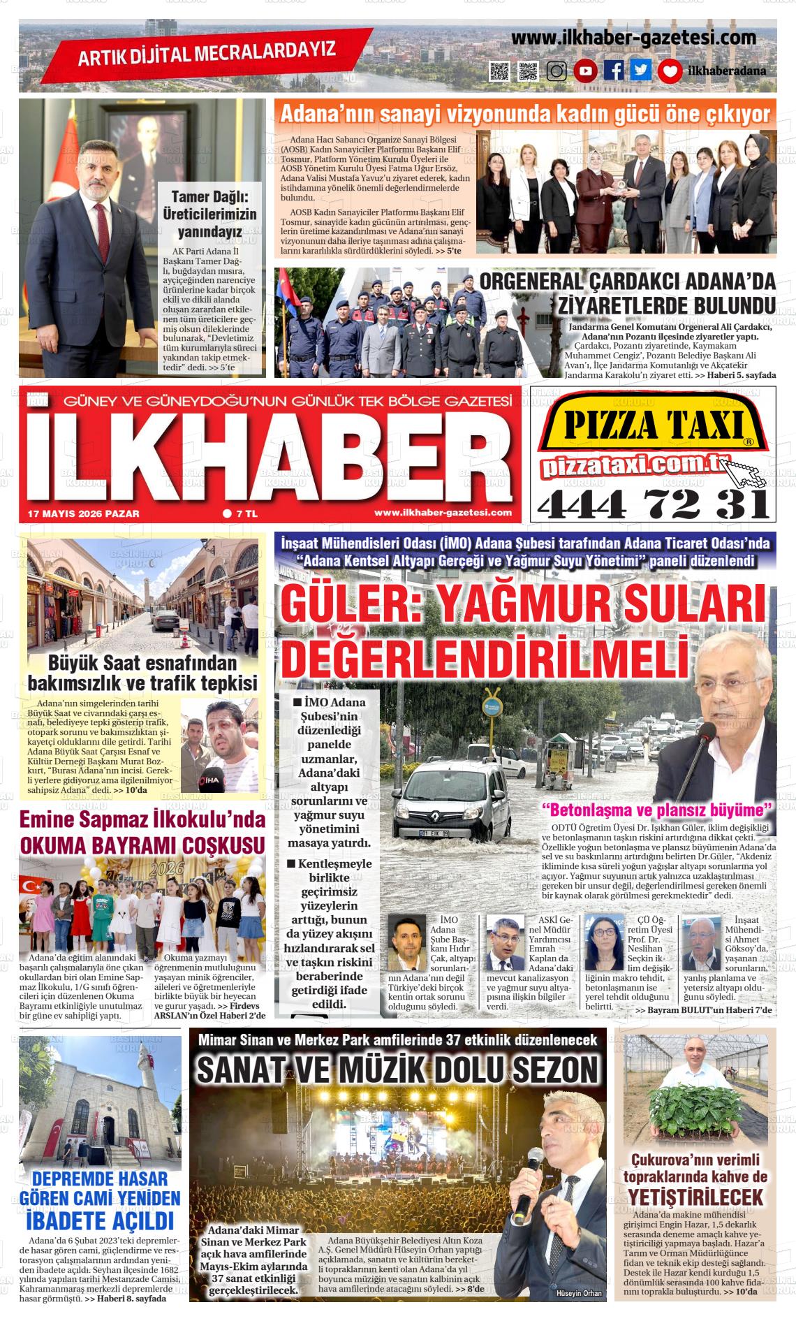 Adana Ilkhaber 17.05.2026