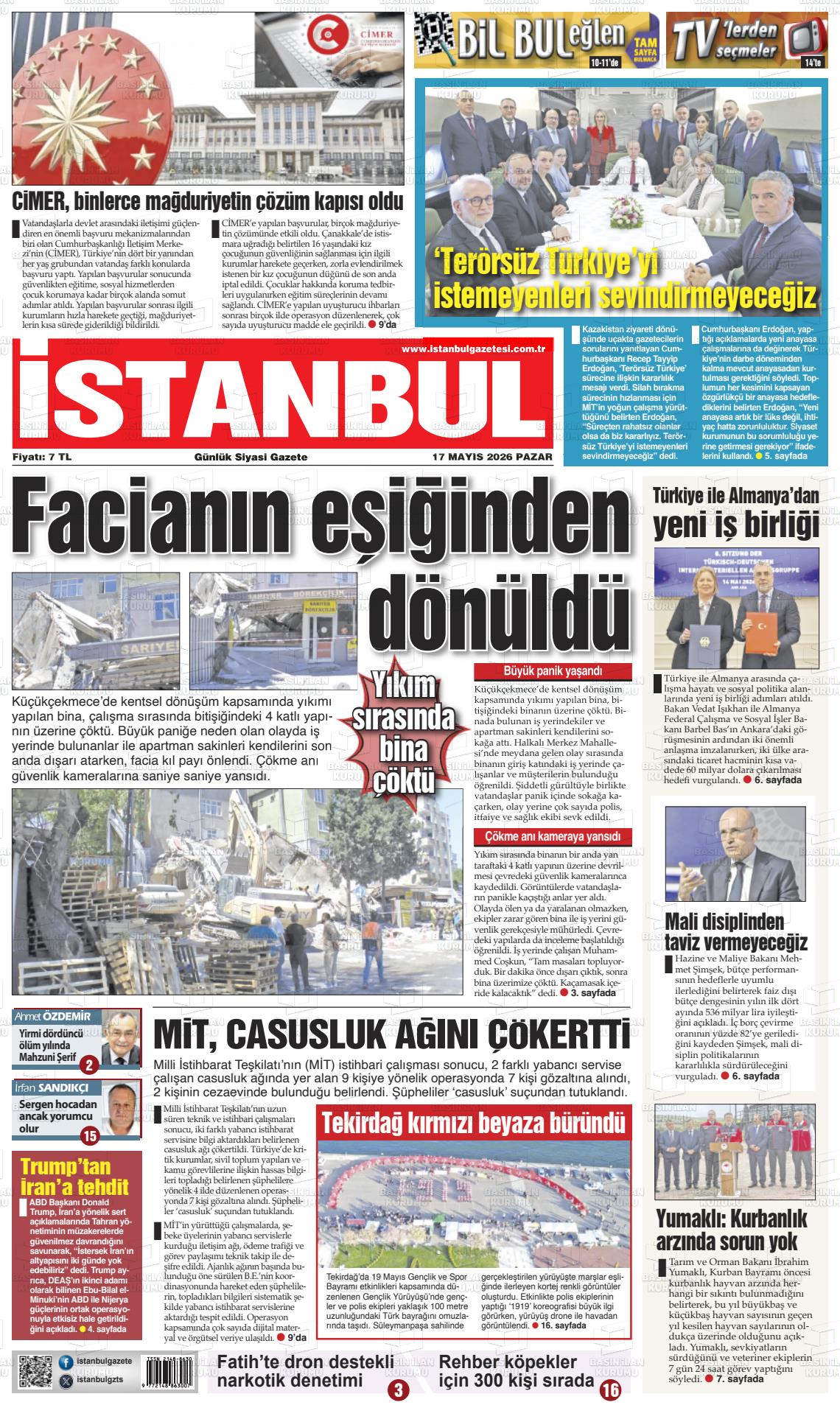 Istanbul 17.05.2026