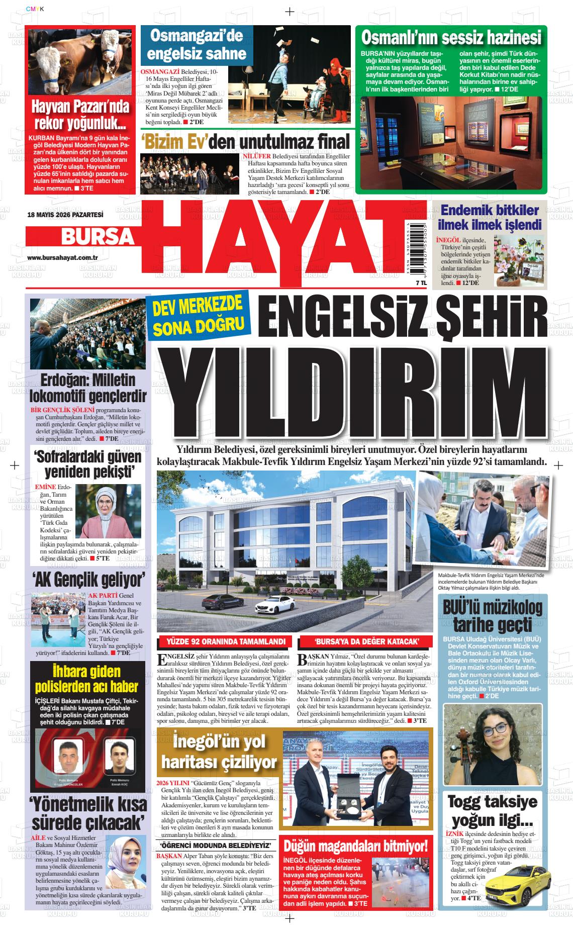 Bursa Hayat 18.05.2026