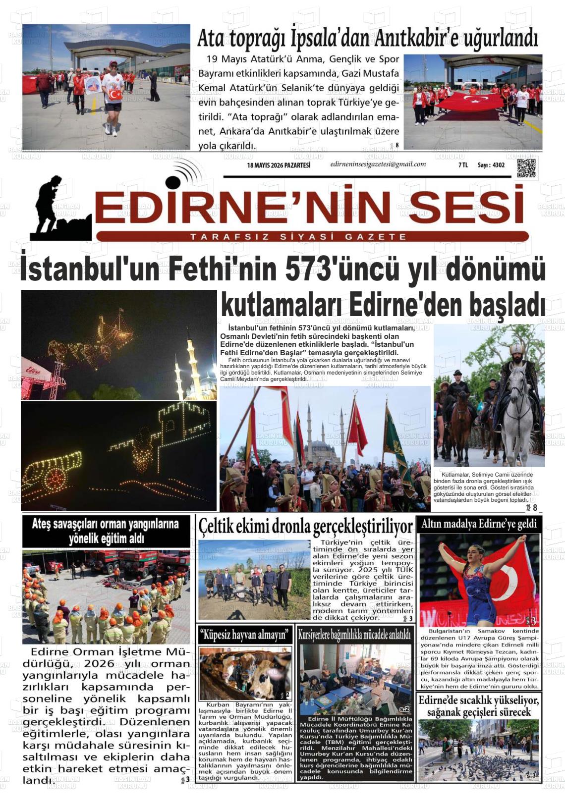 Edirne Star 18.05.2026