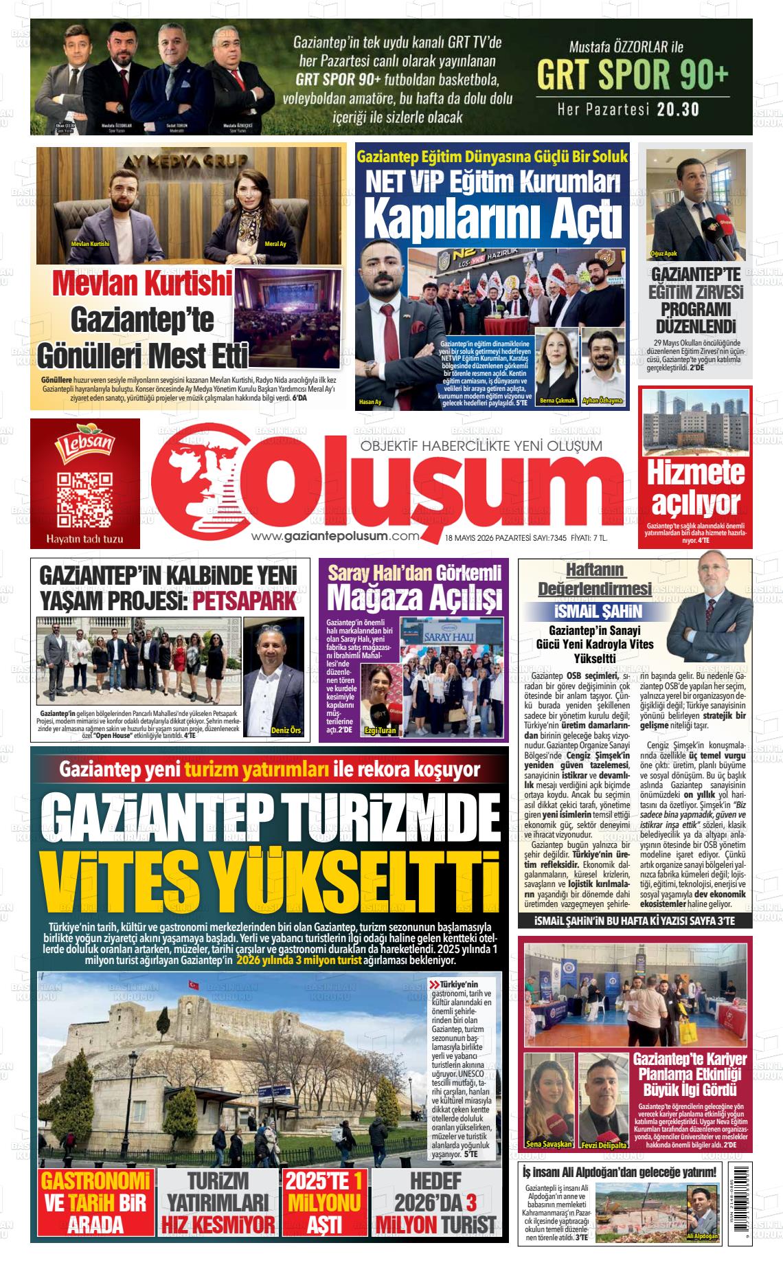 Gaziantep Olusum 18.05.2026