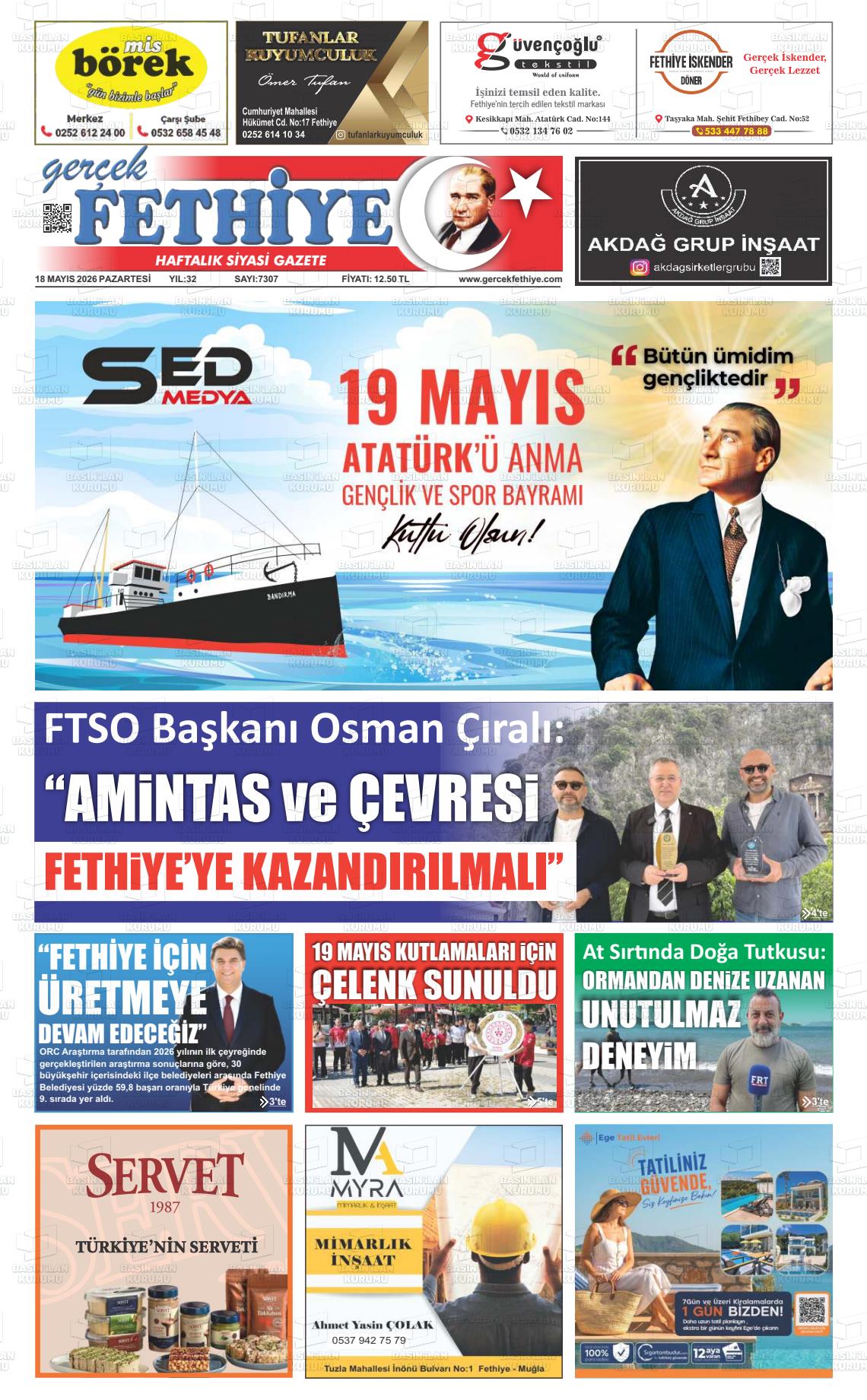 Mugla Gercekfethiye 18.05.2026