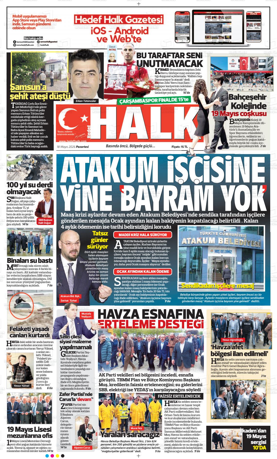 Samsun Hedefhalk 18.05.2026