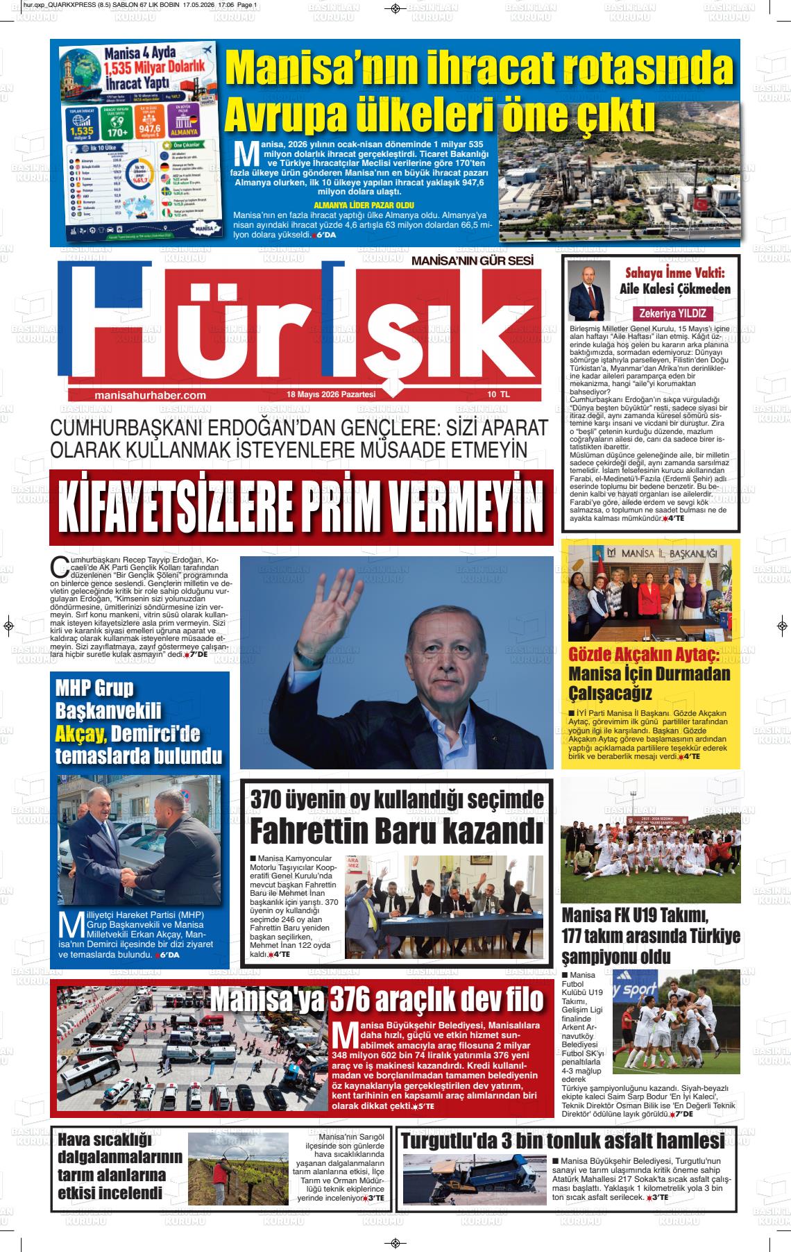 Manisa Hurisik 18.05.2026