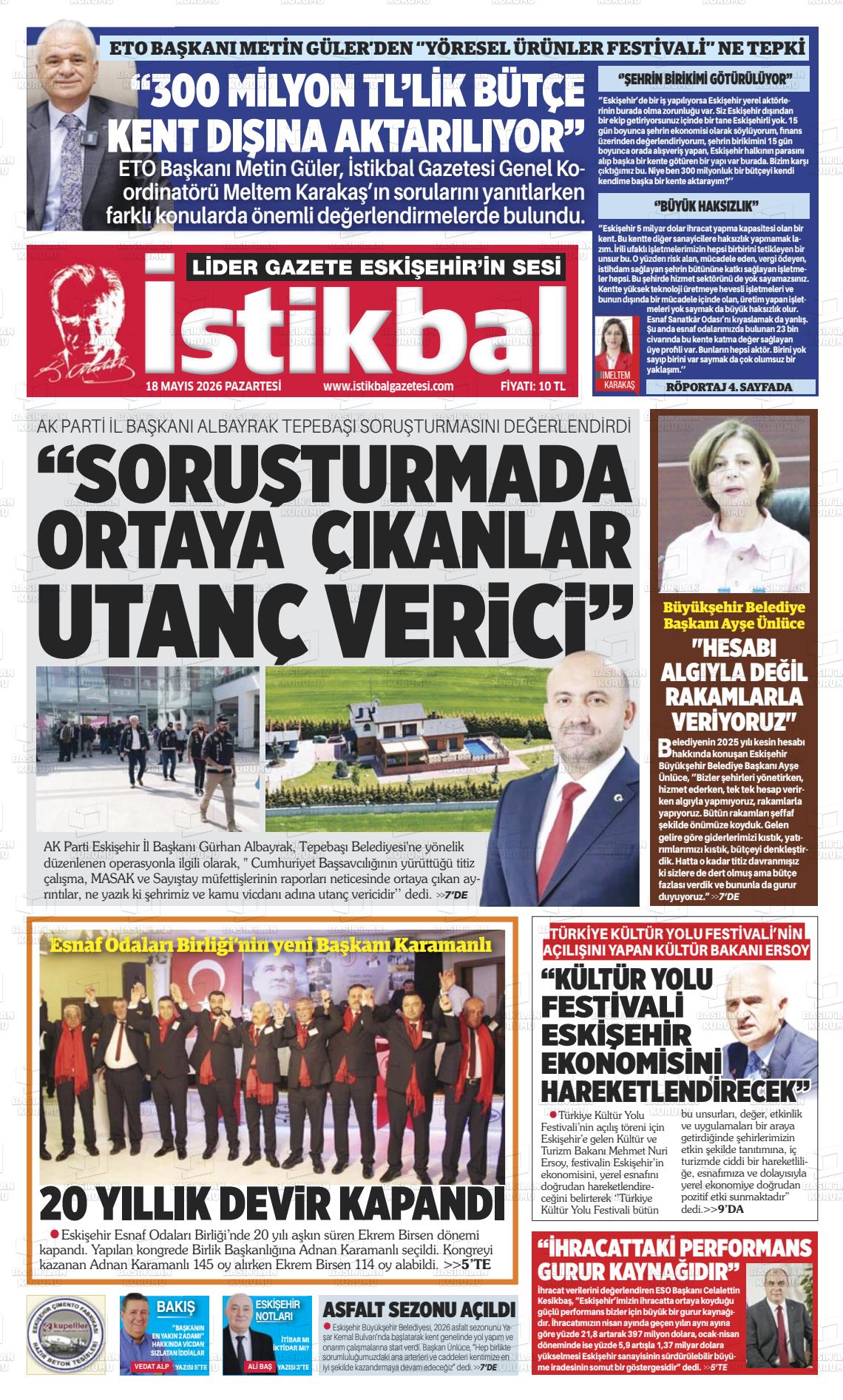 Eskisehir Istikbal 18.05.2026