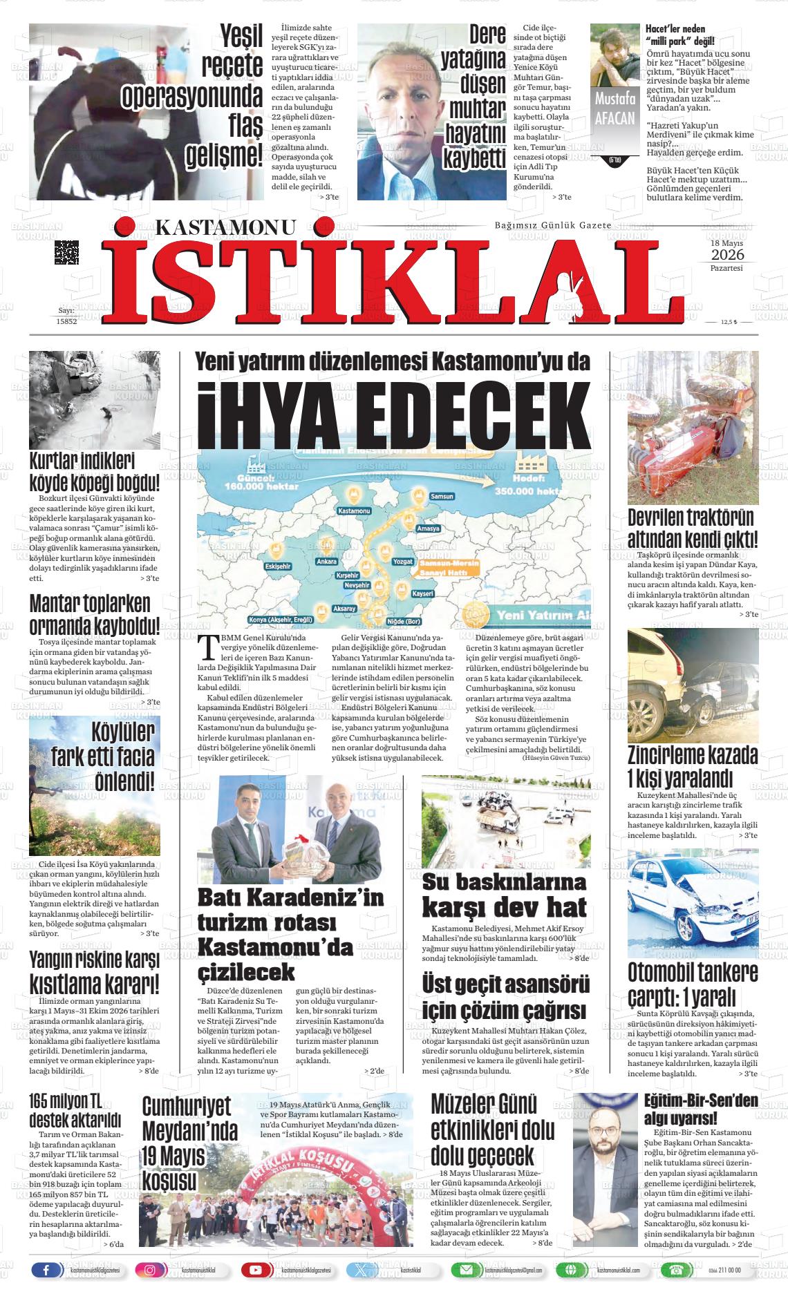 Kastamonu 18.05.2026