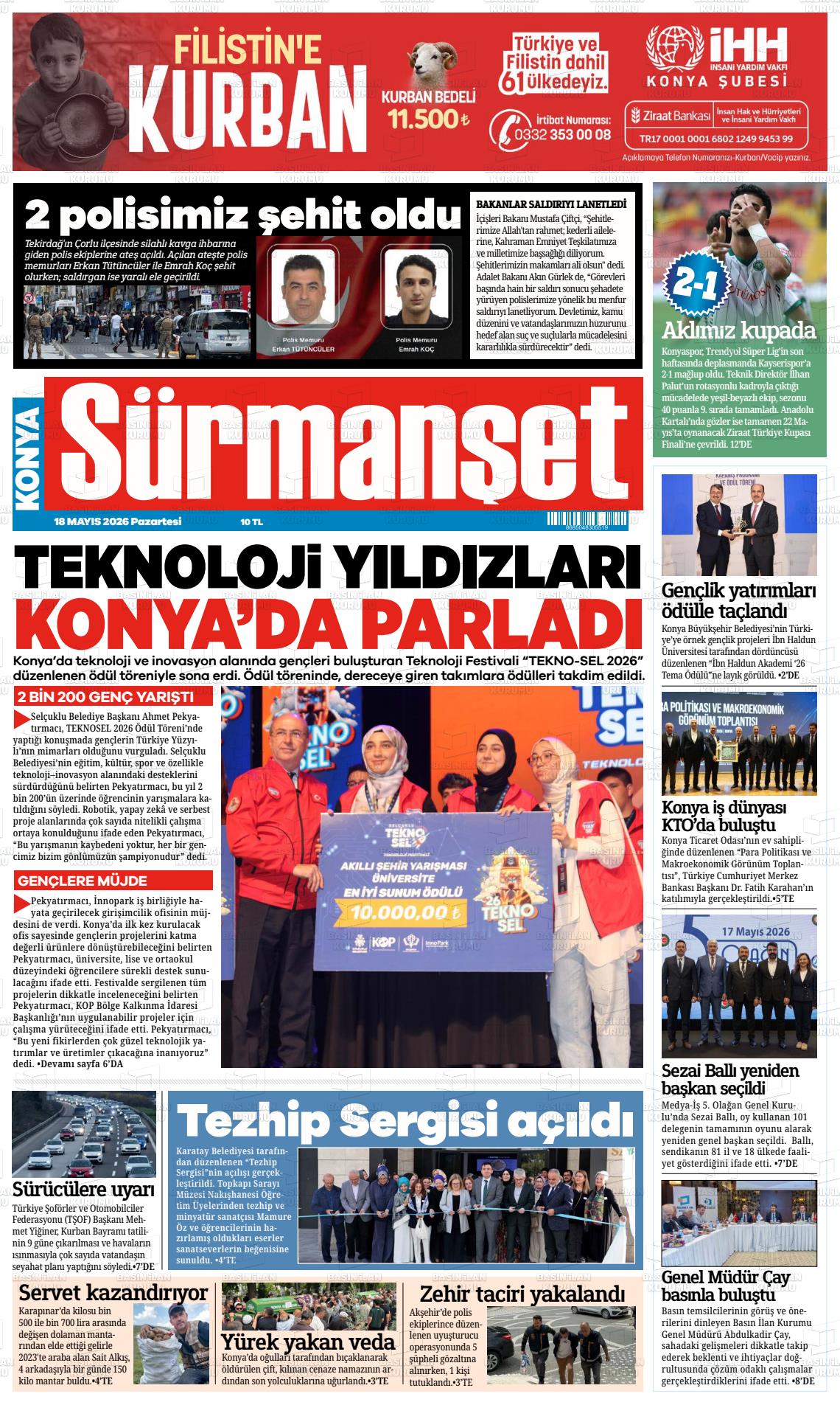 Konya Ninsesi 18.05.2026