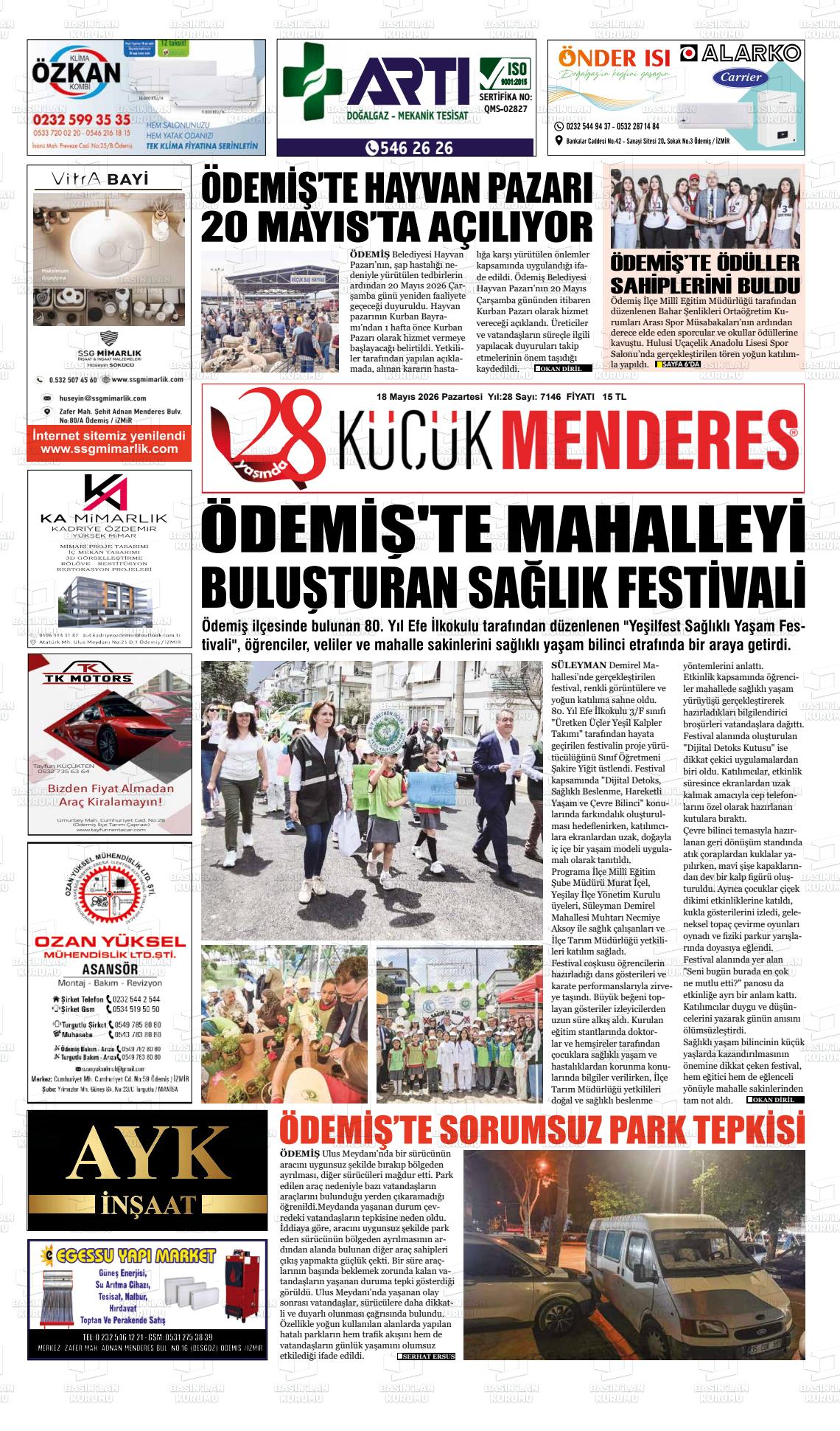 Izmir Kucukmenderes 18.05.2026