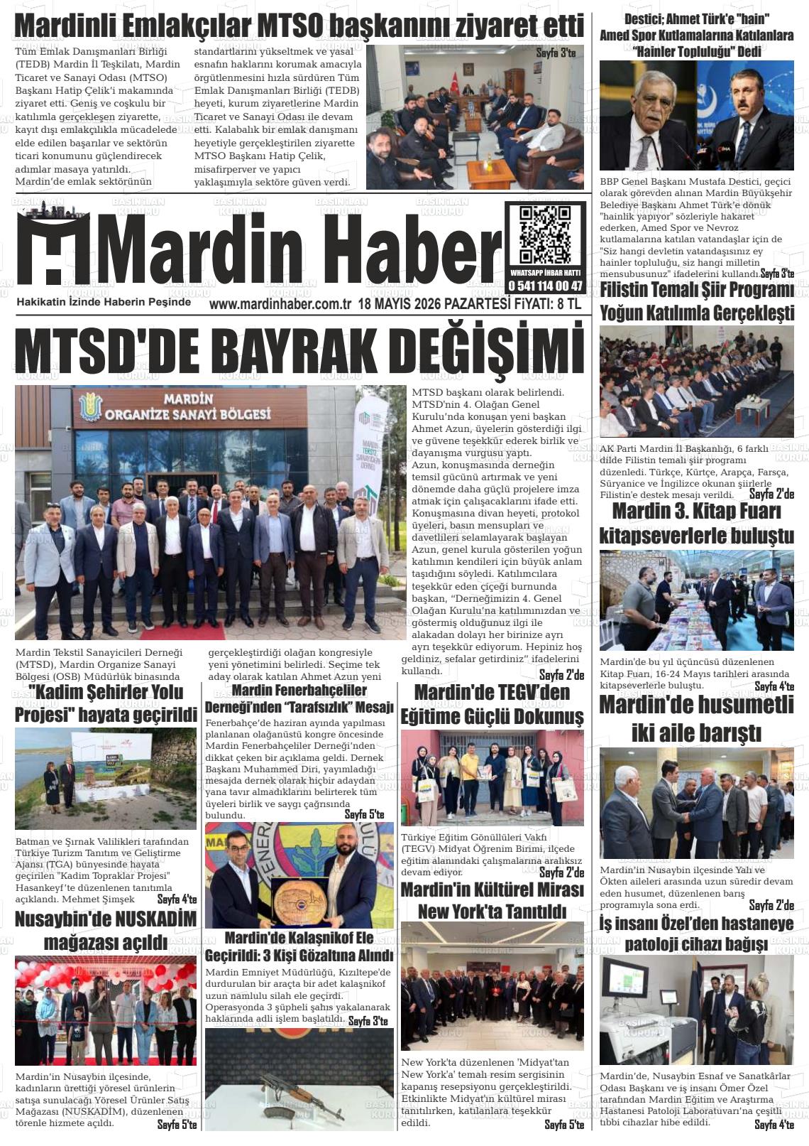 Mardin Haber 18.05.2026