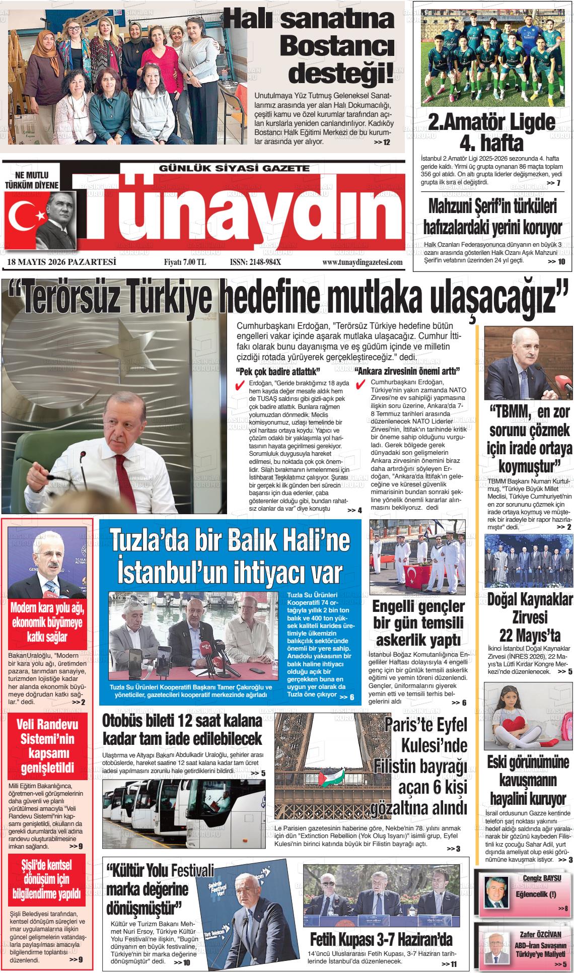 Istanbul Tunaydin 18.05.2026