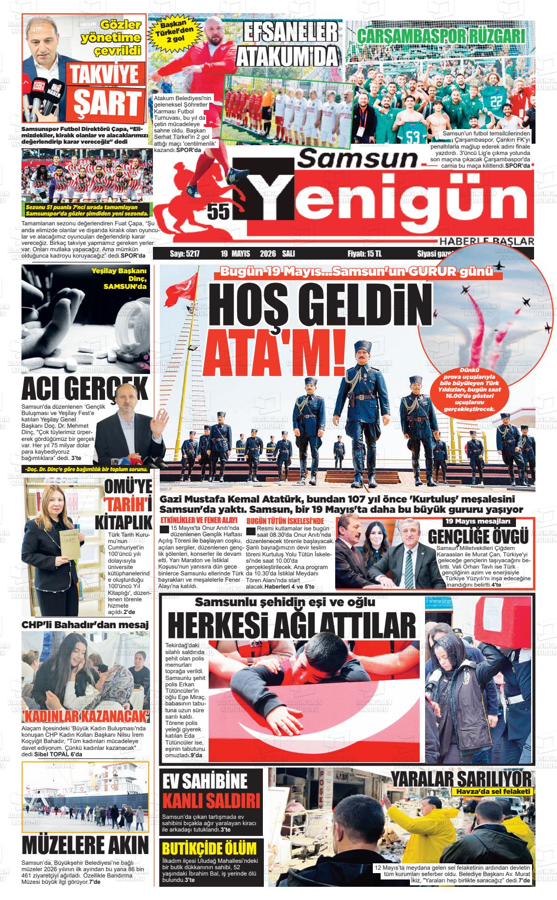 Samsun 55 Yenigun 19.05.2026