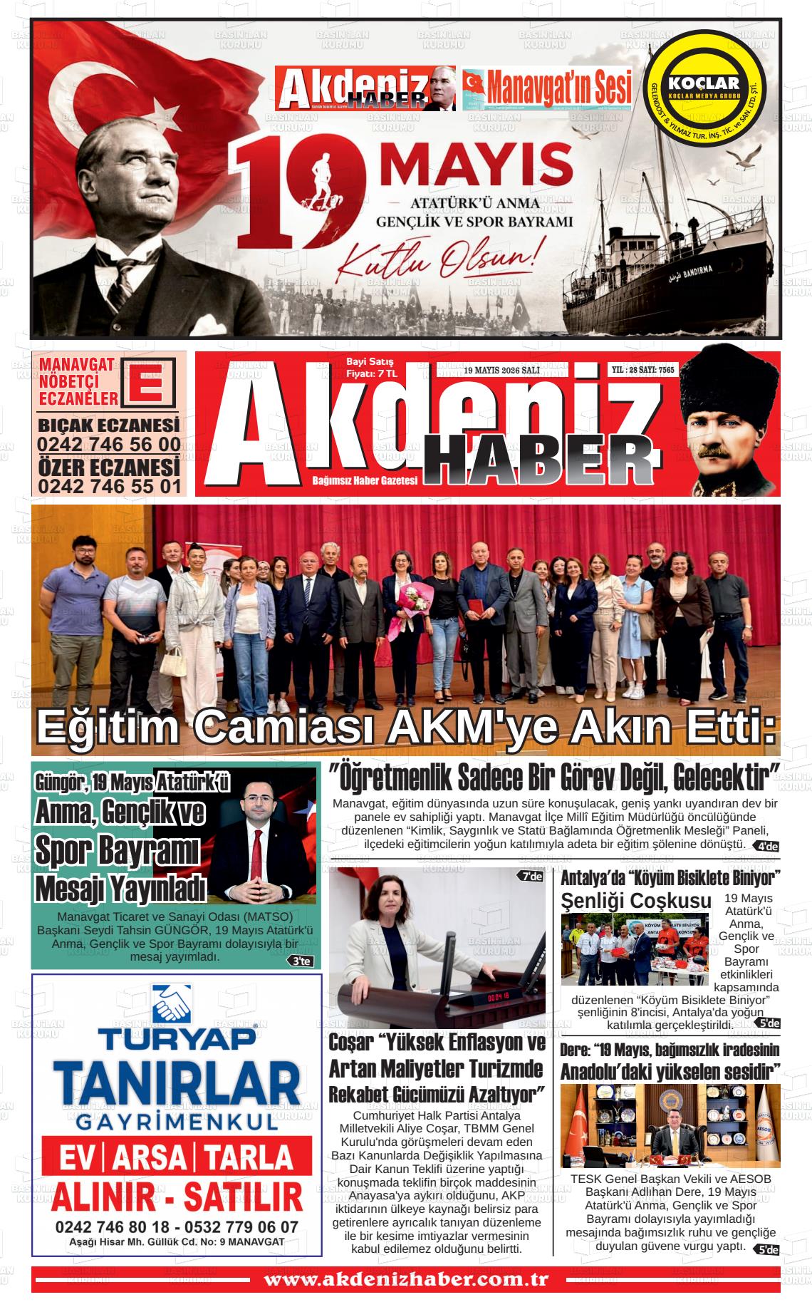 Antalya Akdenizhaber 19.05.2026