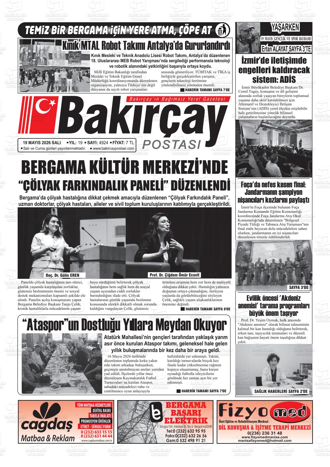 Izmir Bakircaypostasi 19.05.2026