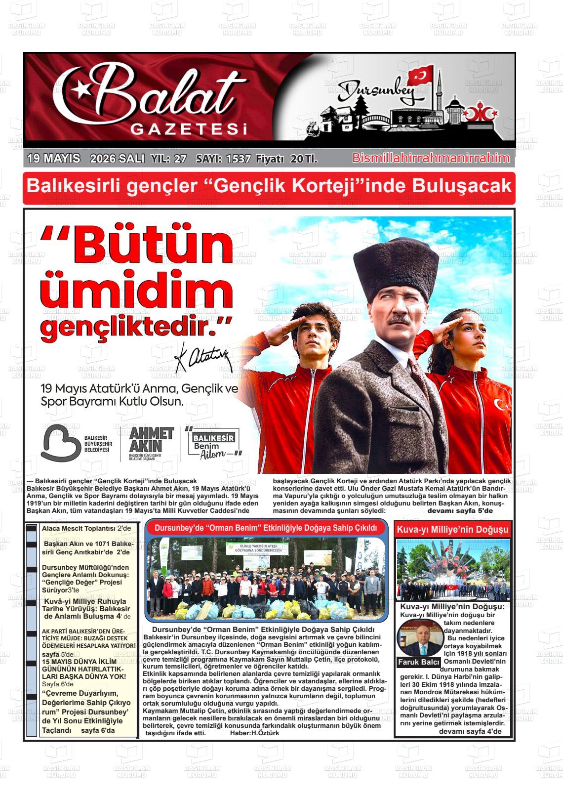 Balikesir Balat 19.05.2026