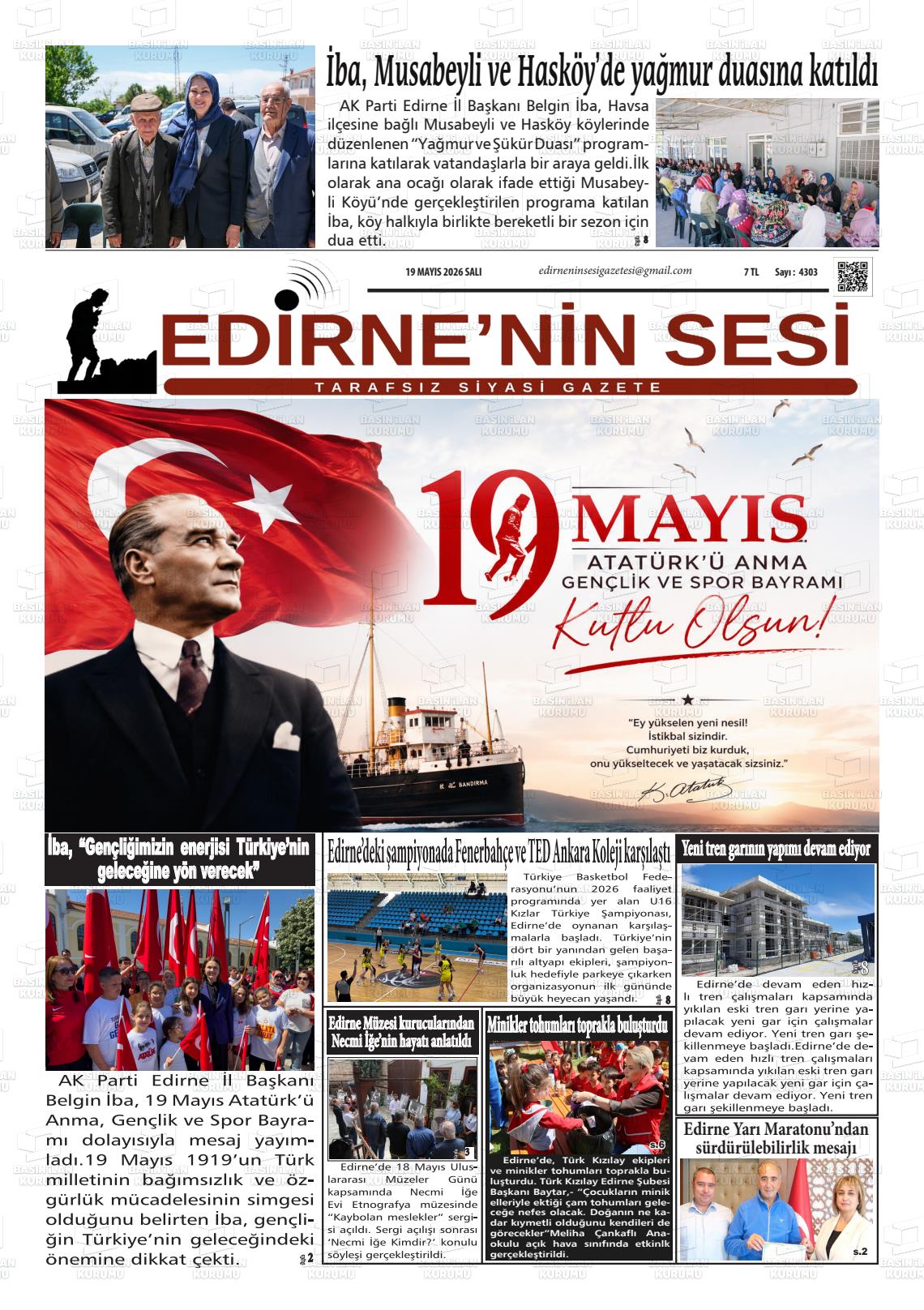 Edirne Star 19.05.2026