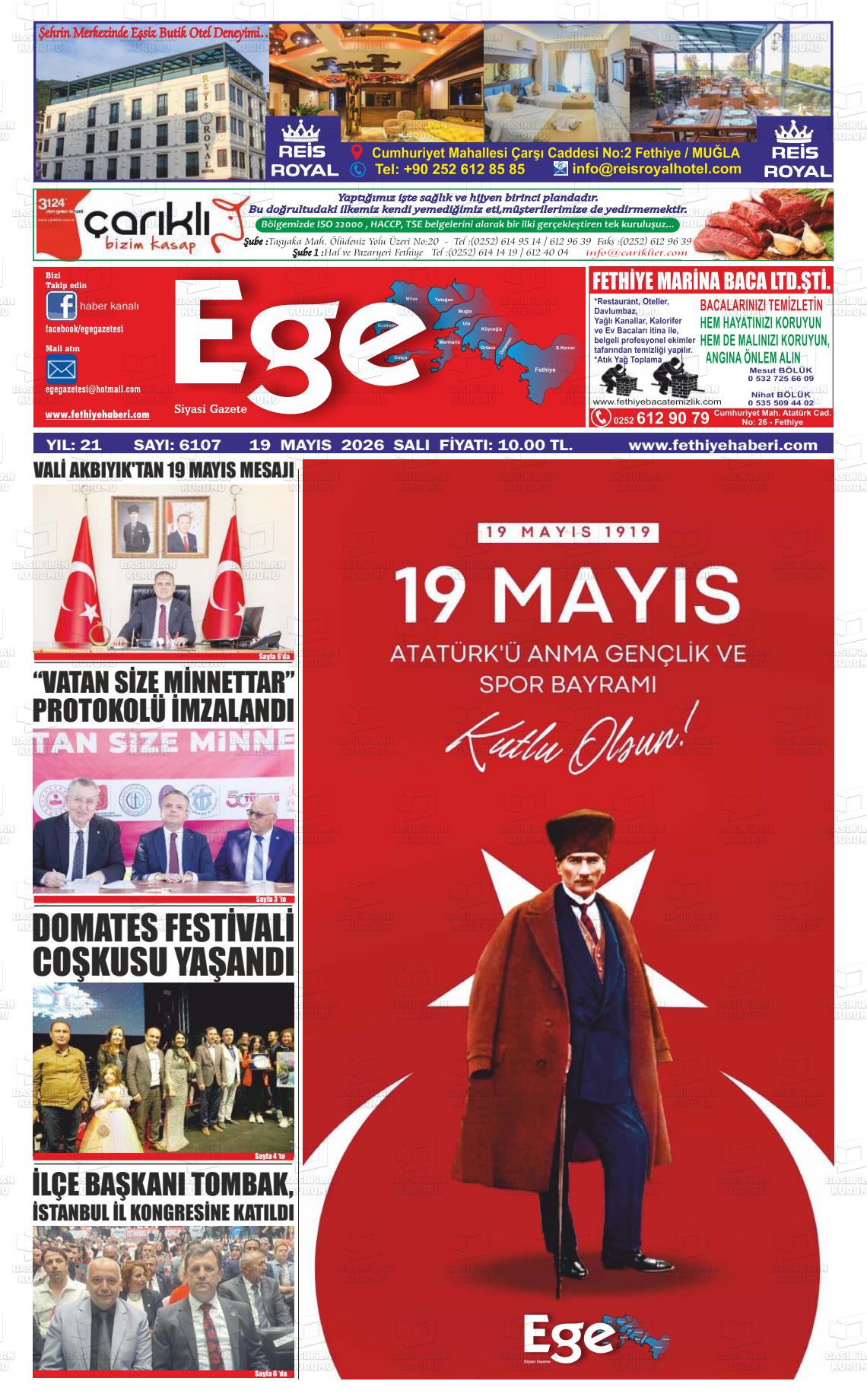 Mugla Egefethiye 19.05.2026