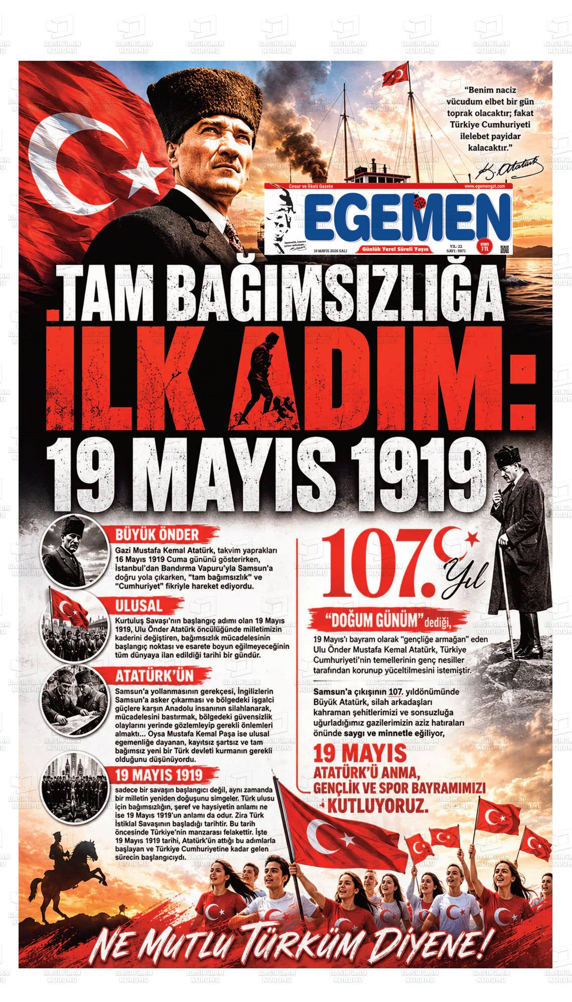 Adana Egemen 19.05.2026