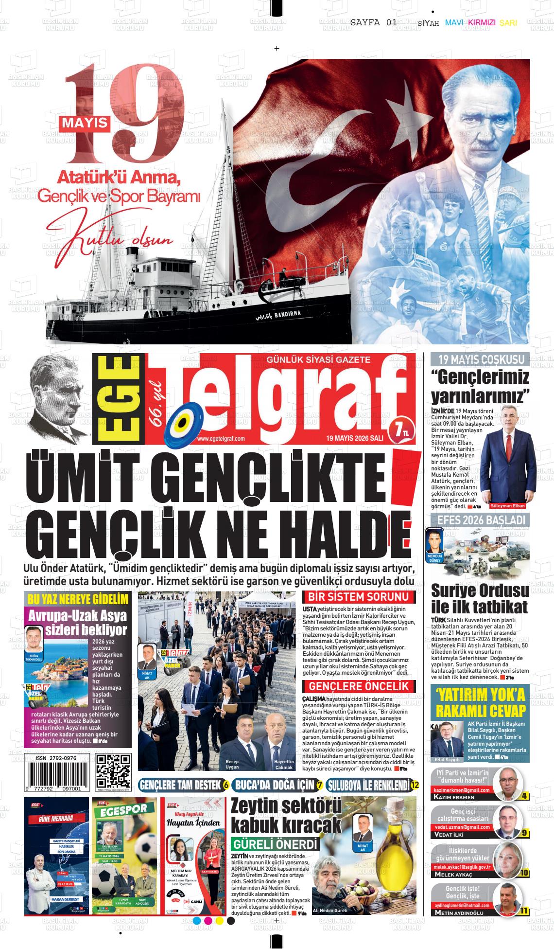 Izmir Egetelgraf 19.05.2026