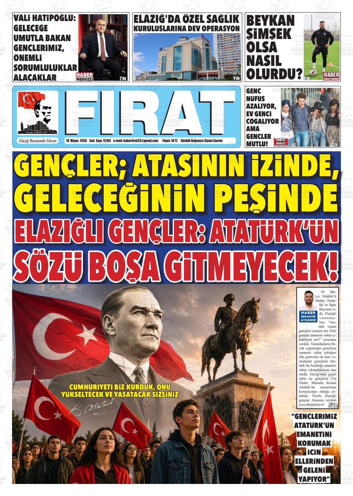 Elazig Firatgazetesi 19.05.2026