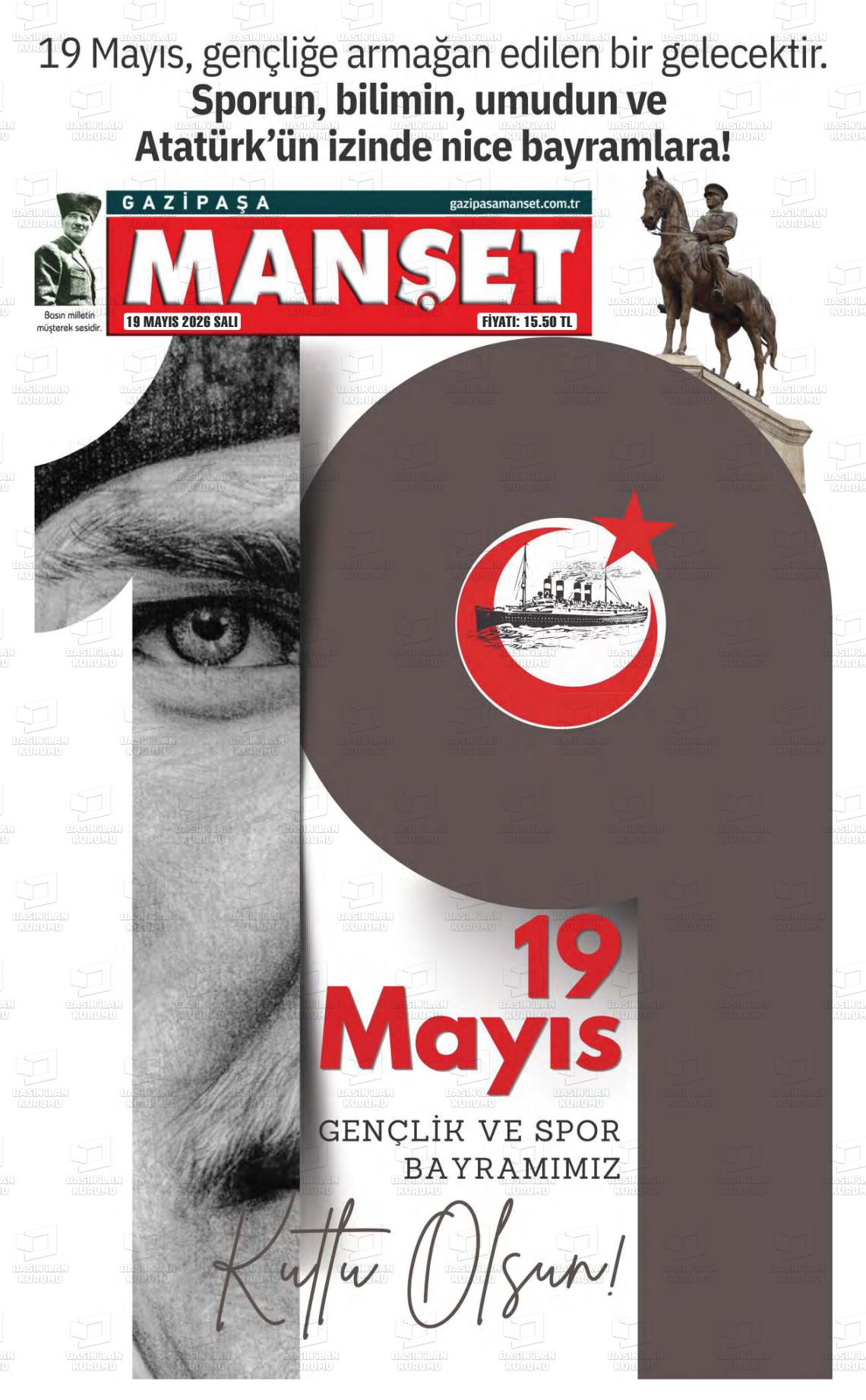Antalya Gazipasamanset 19.05.2026