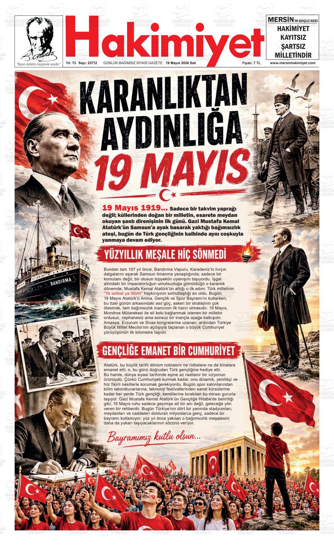 Konya Hakimiyet 19.05.2026