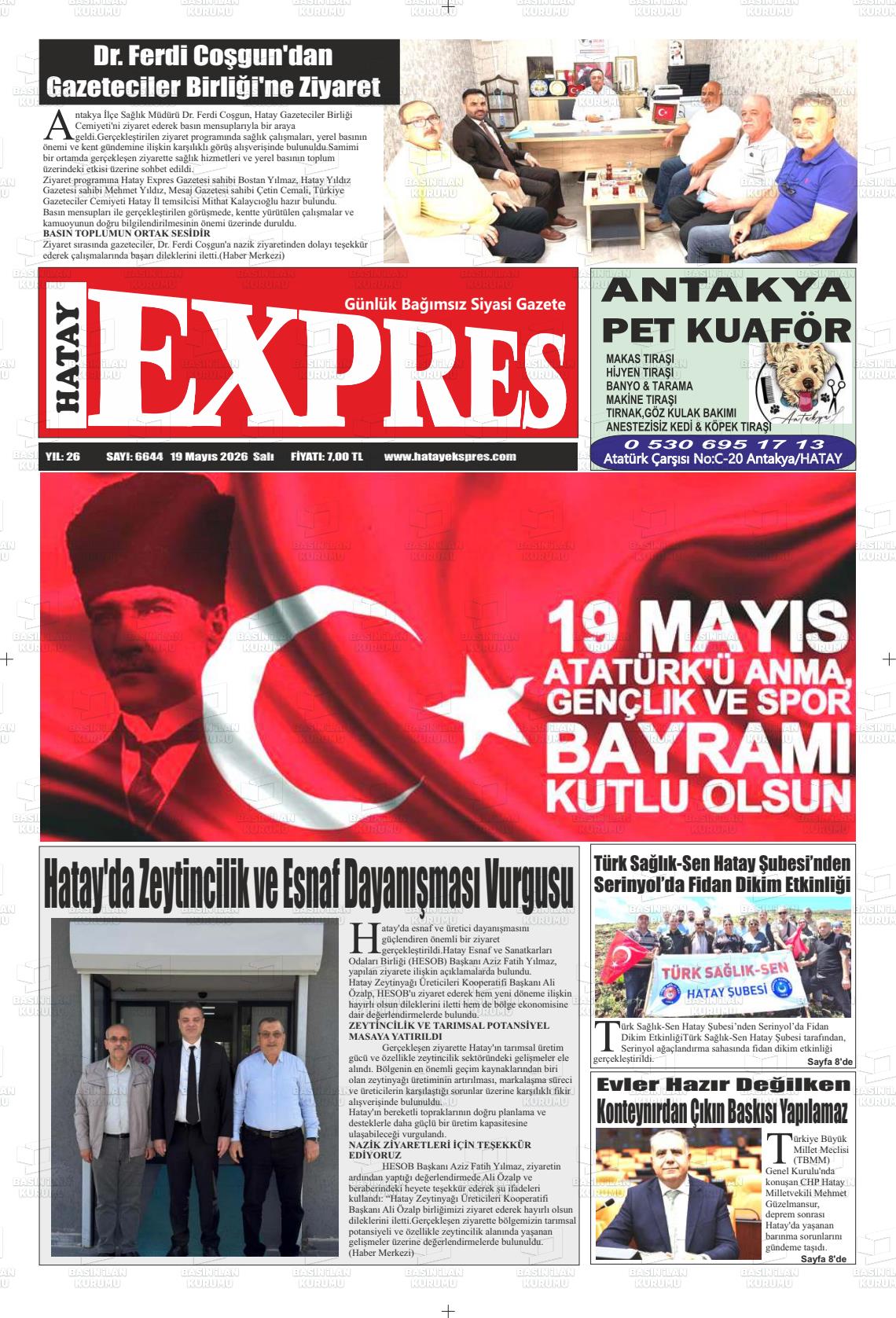 Hatay Expres 19.05.2026