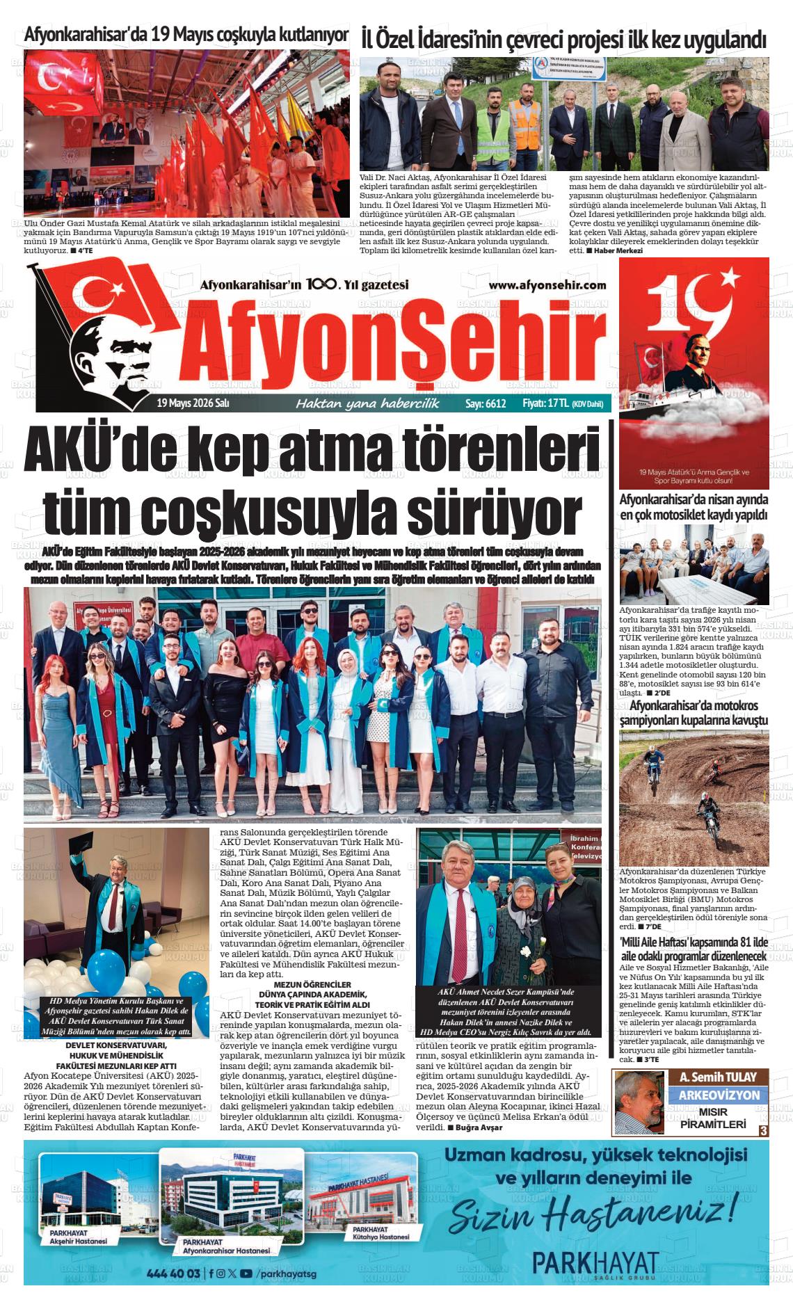 Afyonkarahisar Hisar 19.05.2026