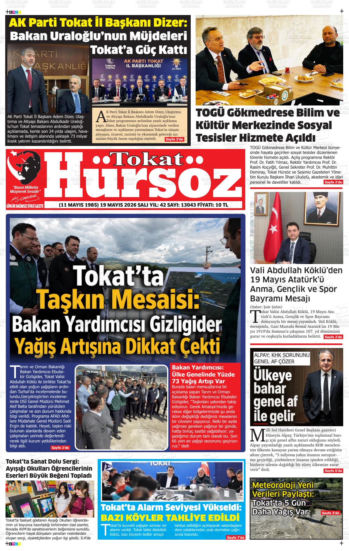 Tokat Hursoz 19.05.2026