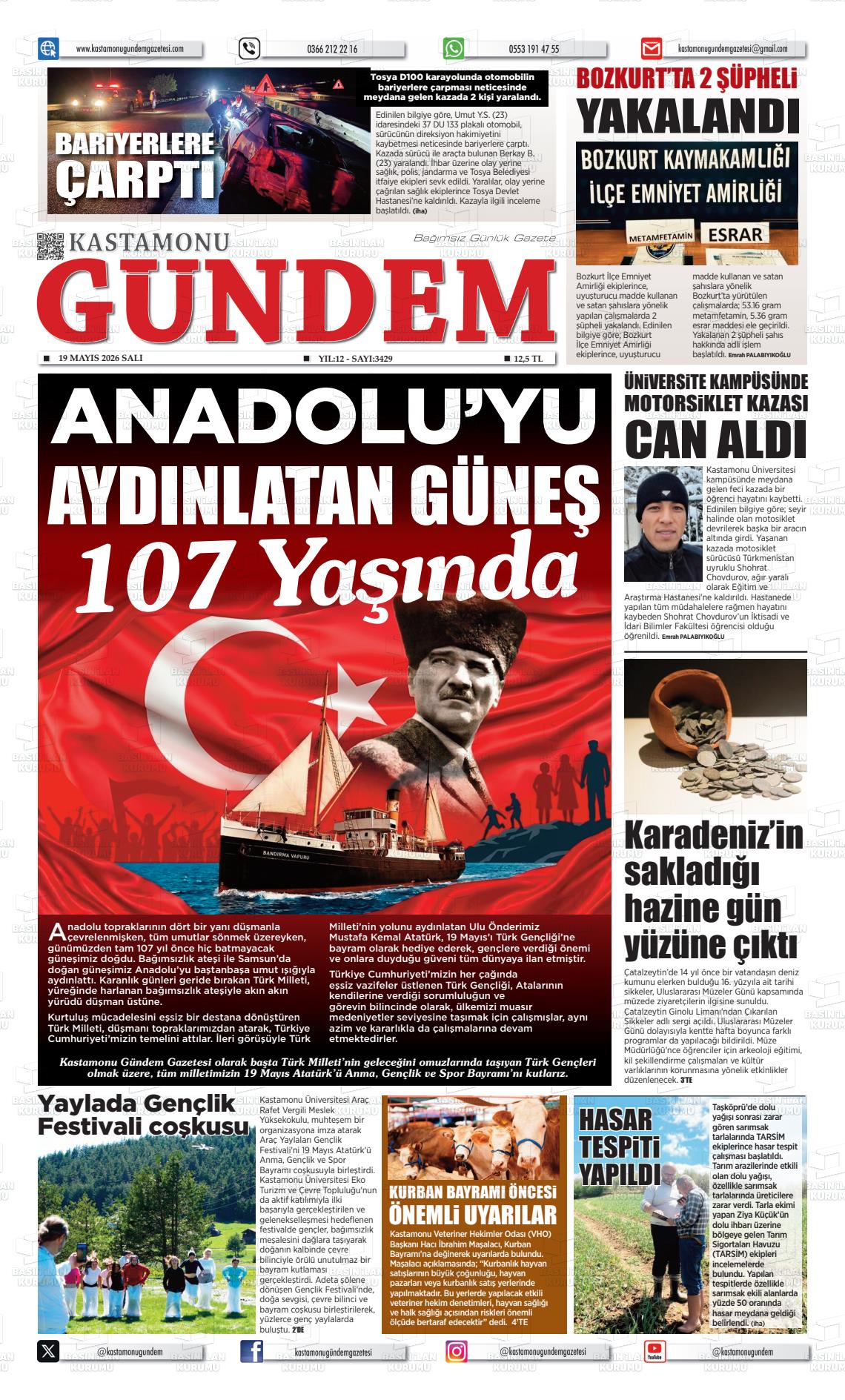 Kastamonu Gundem 19.05.2026