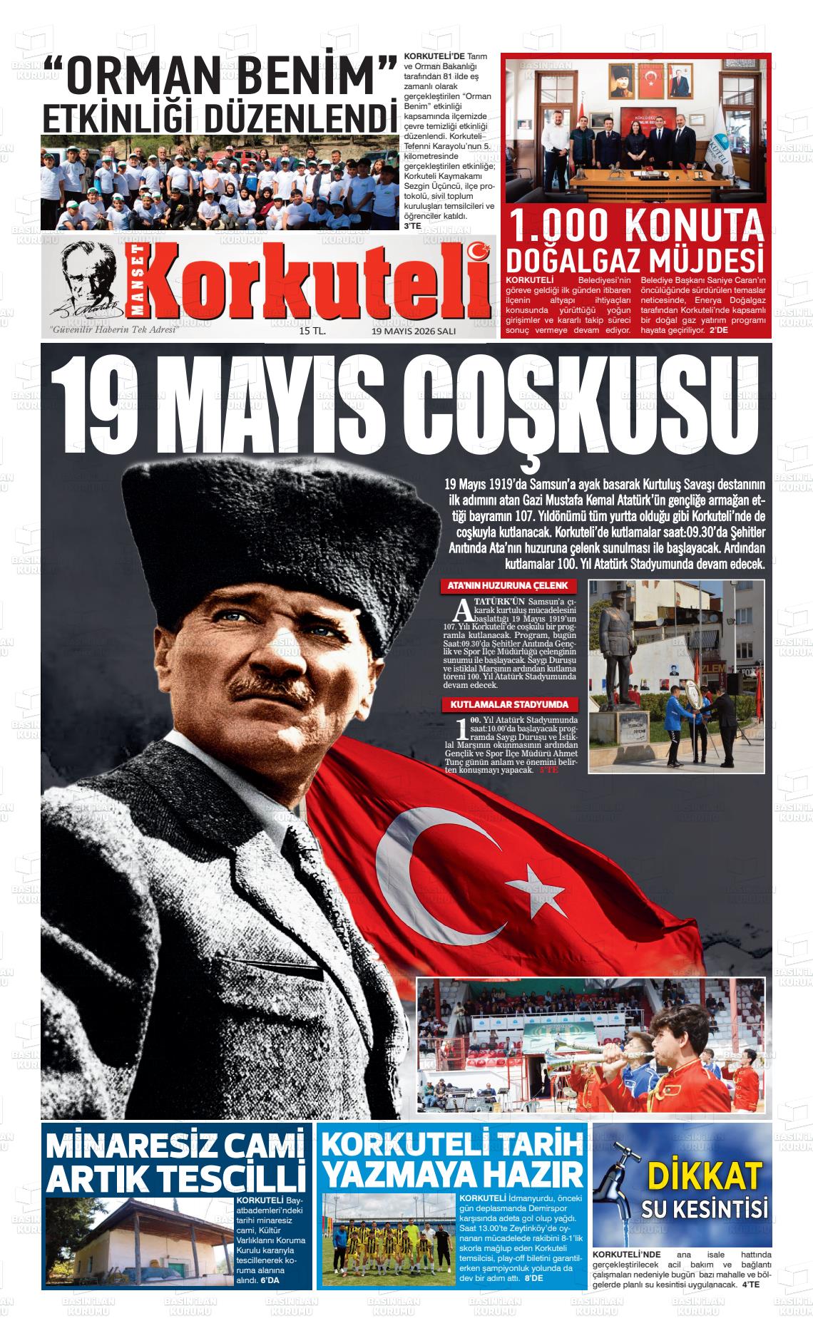 Antalya Korkutelimanset 19.05.2026