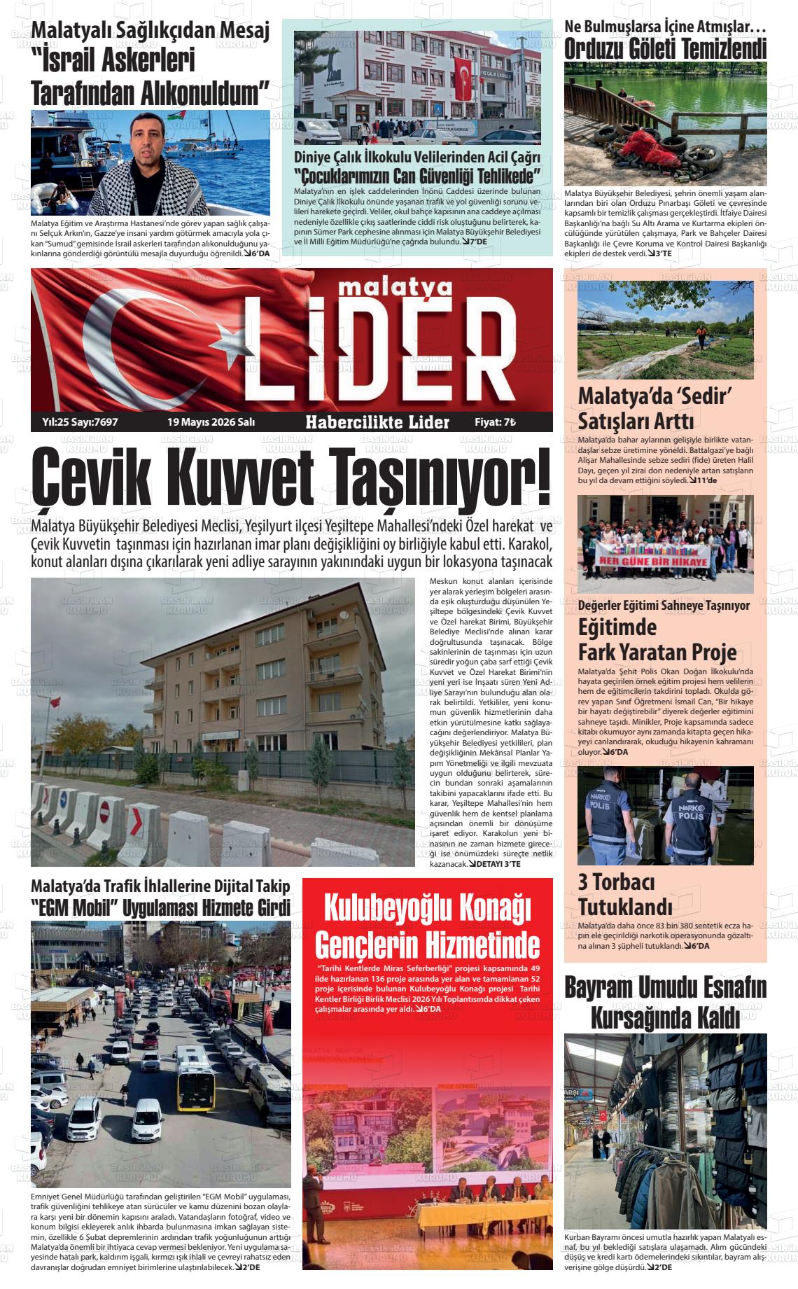 Malatya Sonsoz 19.05.2026