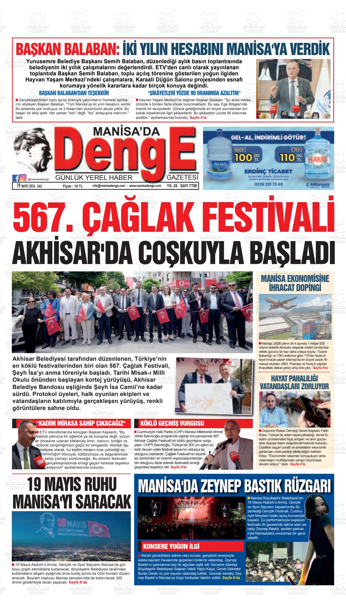 Manisa Dadenge 19.05.2026