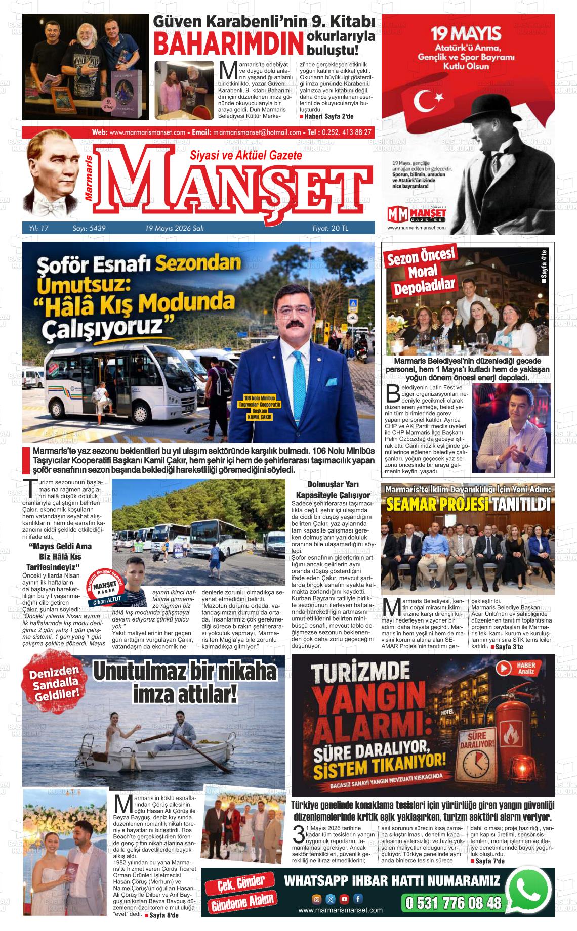 Mugla Manset 19.05.2026