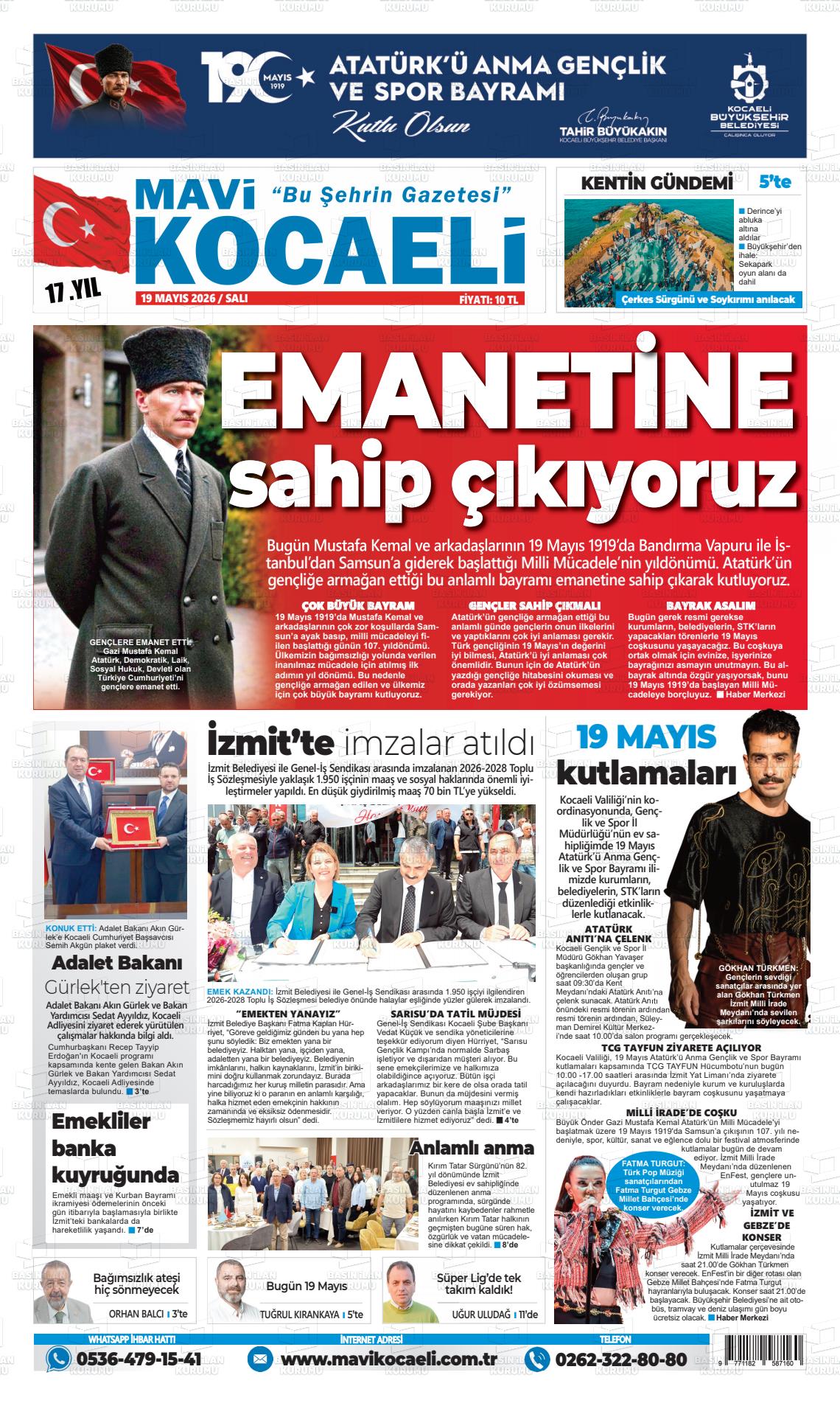 Kocaeli Mavi 19.05.2026
