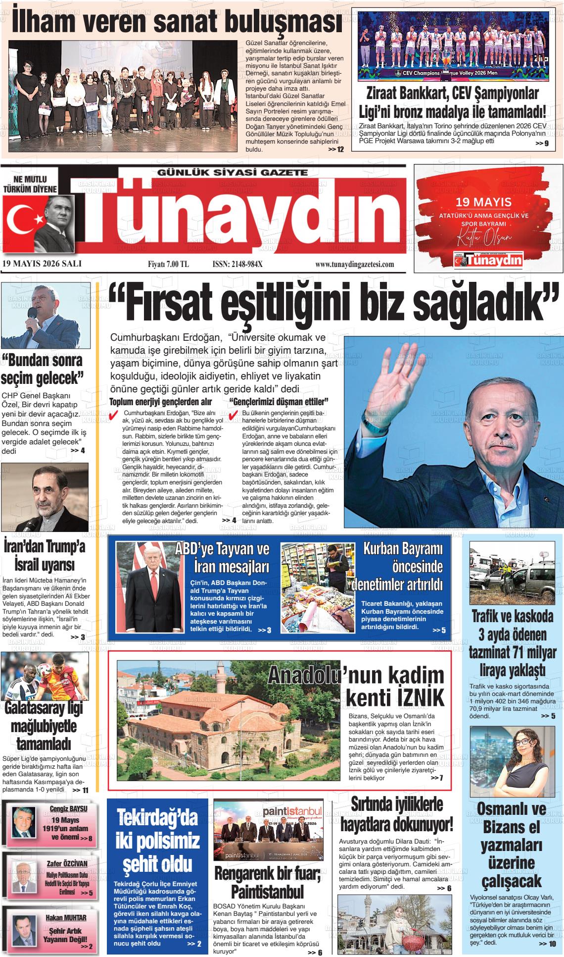Istanbul Tunaydin 19.05.2026