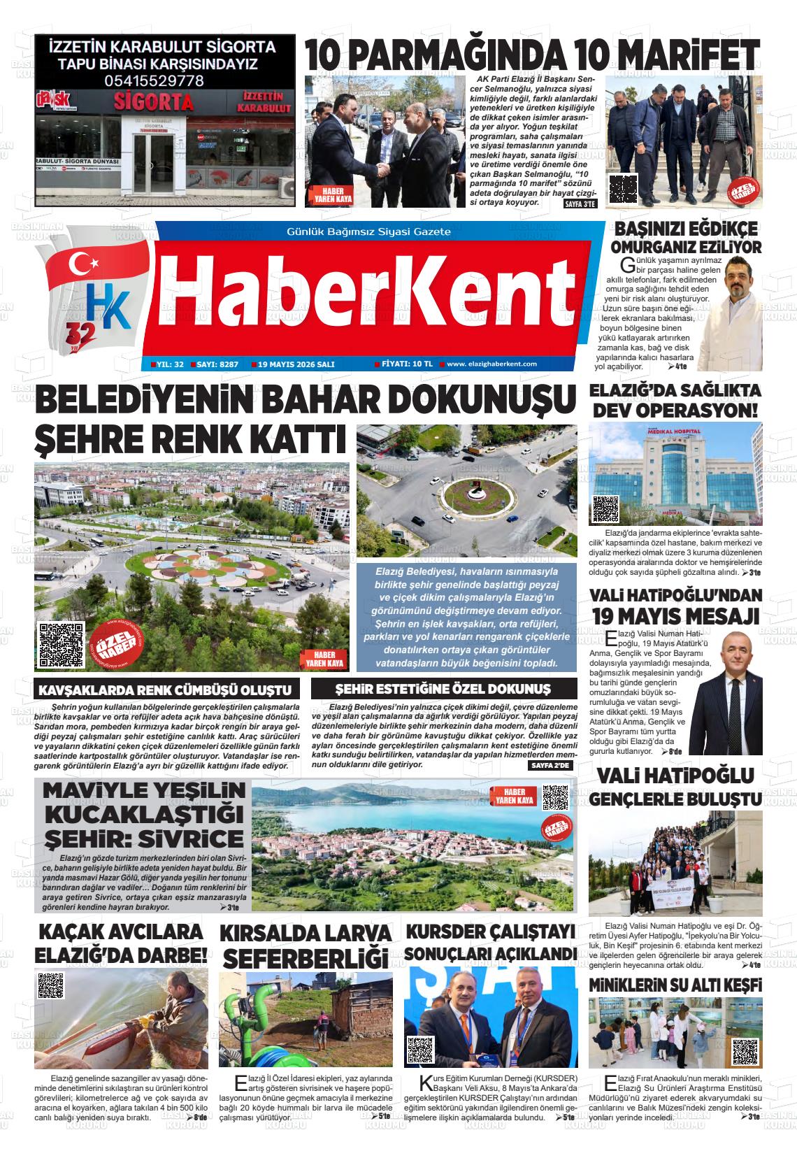 Elazig Yenicag 19.05.2026
