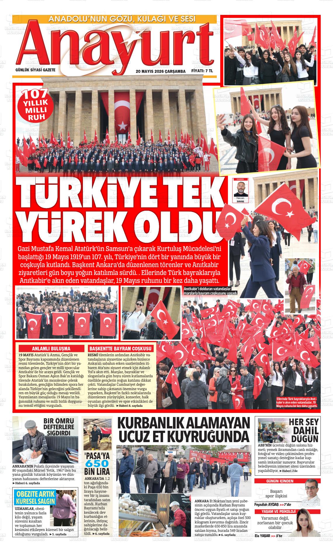 Ankara Anayurt 20.05.2026