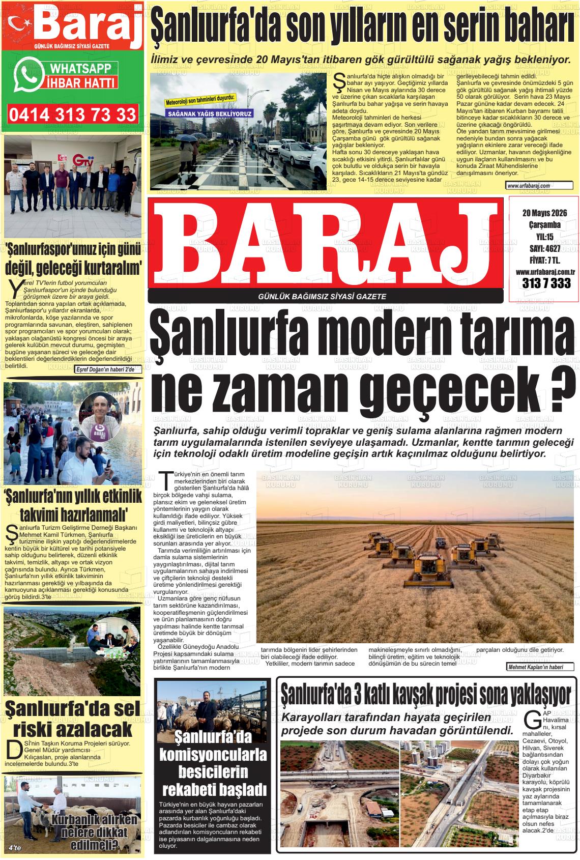 Sanliurfa Dundenbugunesafak 20.05.2026