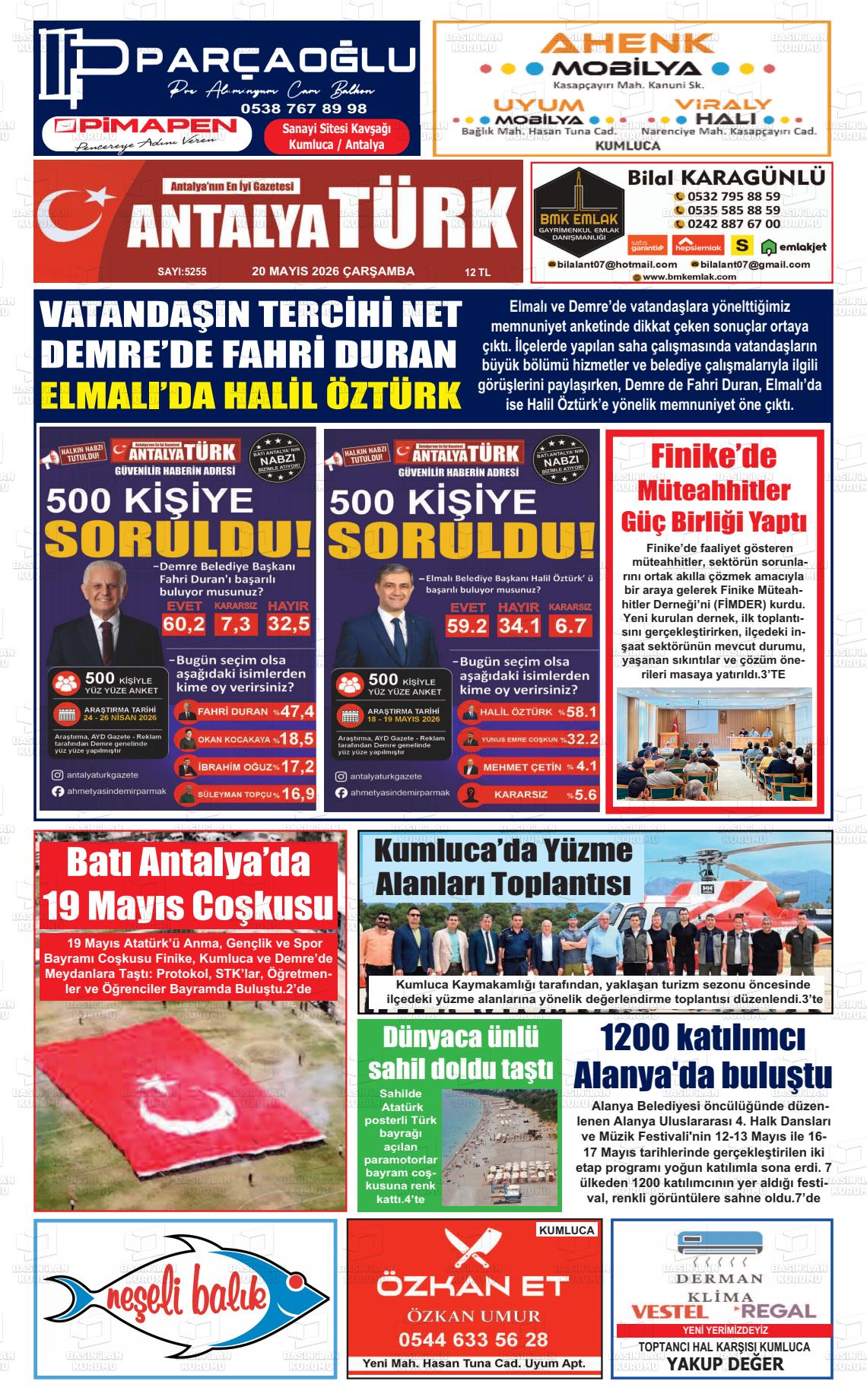 Antalya Finikea 20.05.2026