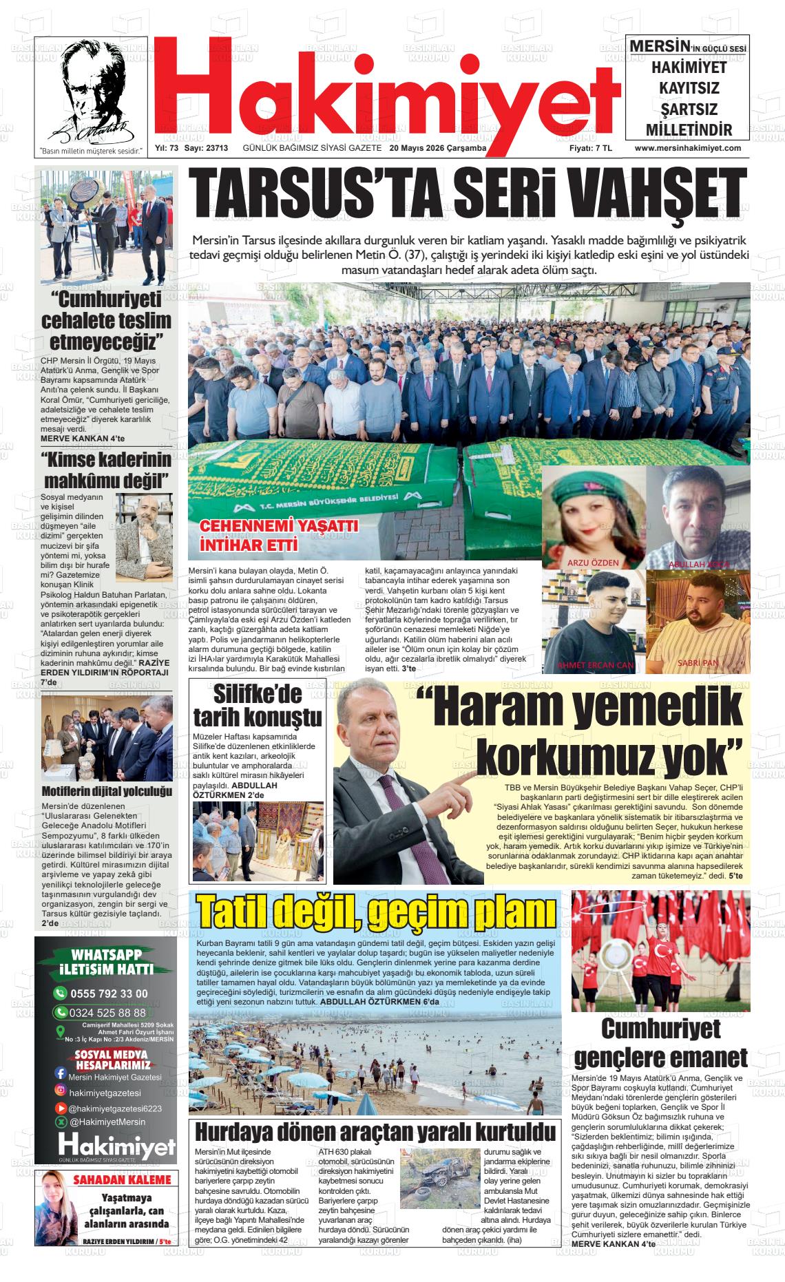 Konya Hakimiyet 20.05.2026
