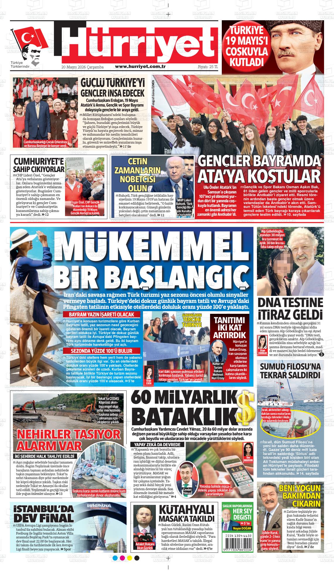 Hürriyet Gazetesi 20.05.2026