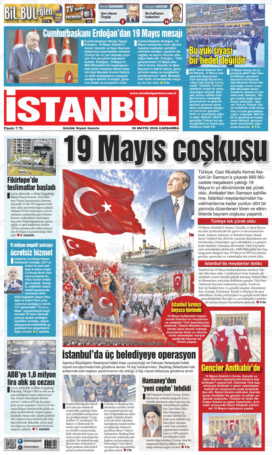 Istanbul 20.05.2026